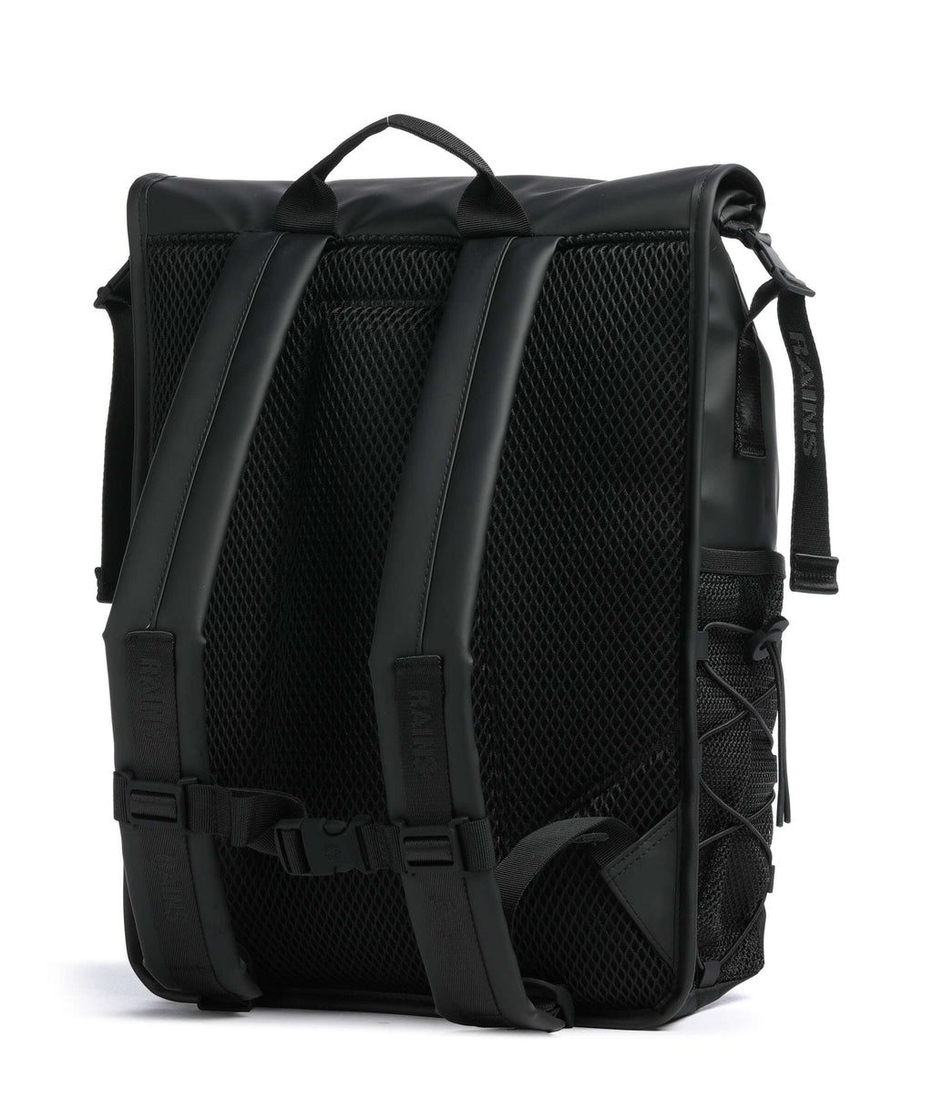 Rains Trail Mountaineer Rolltop backpack black