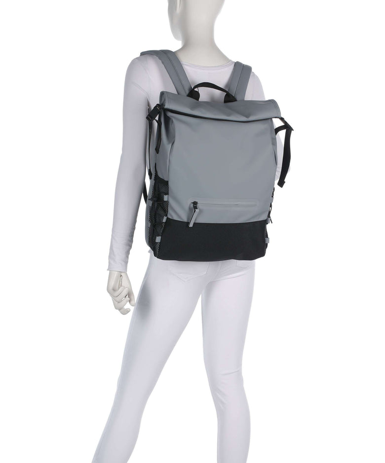 Rains Trail Mountaineer Rolltop backpack black