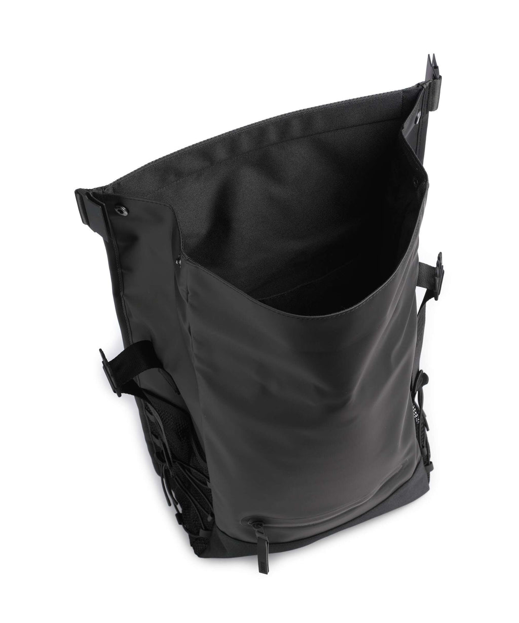 Rains Trail Mountaineer Rolltop backpack black