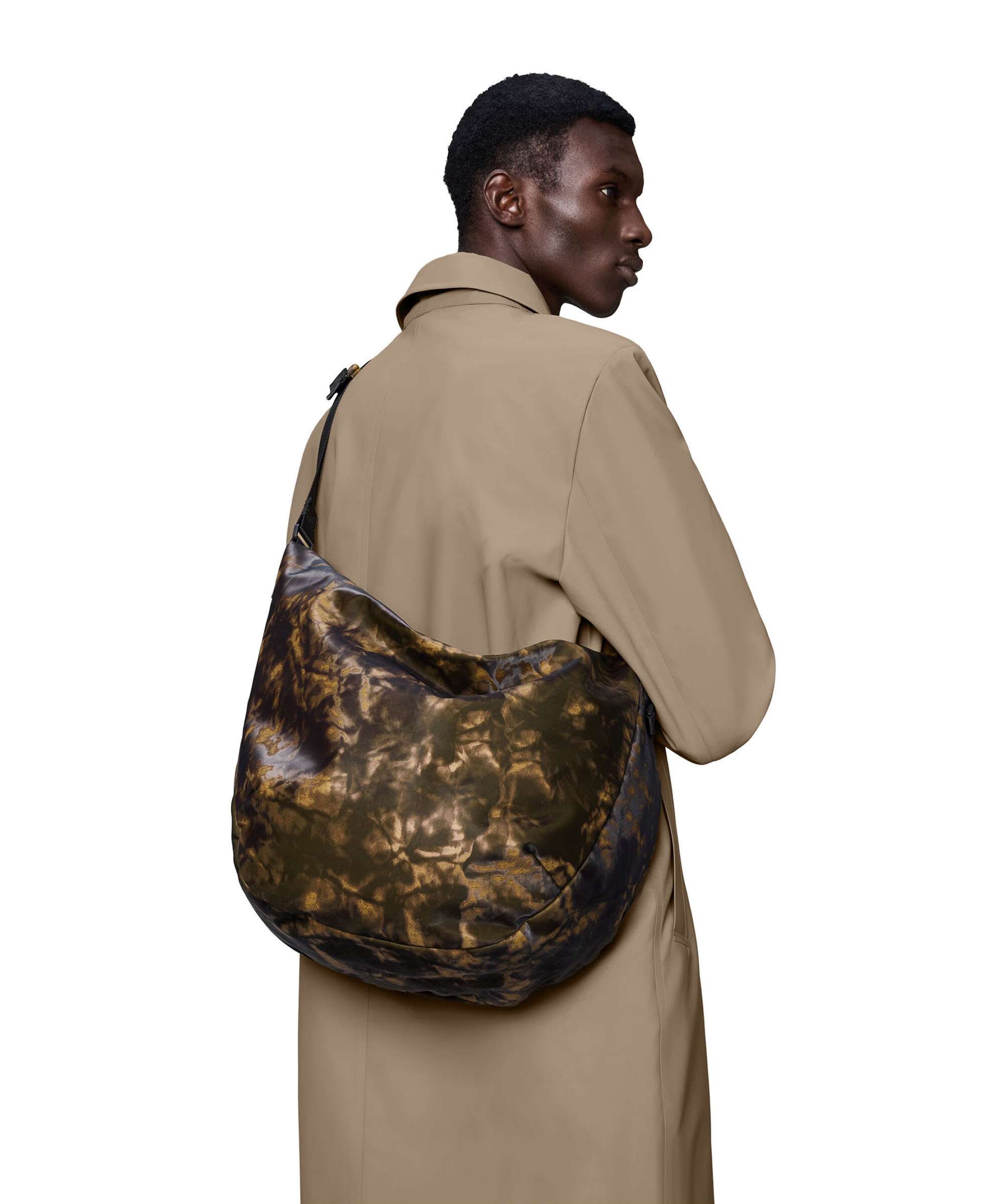 Rains Valera Large Hobo bag muddy