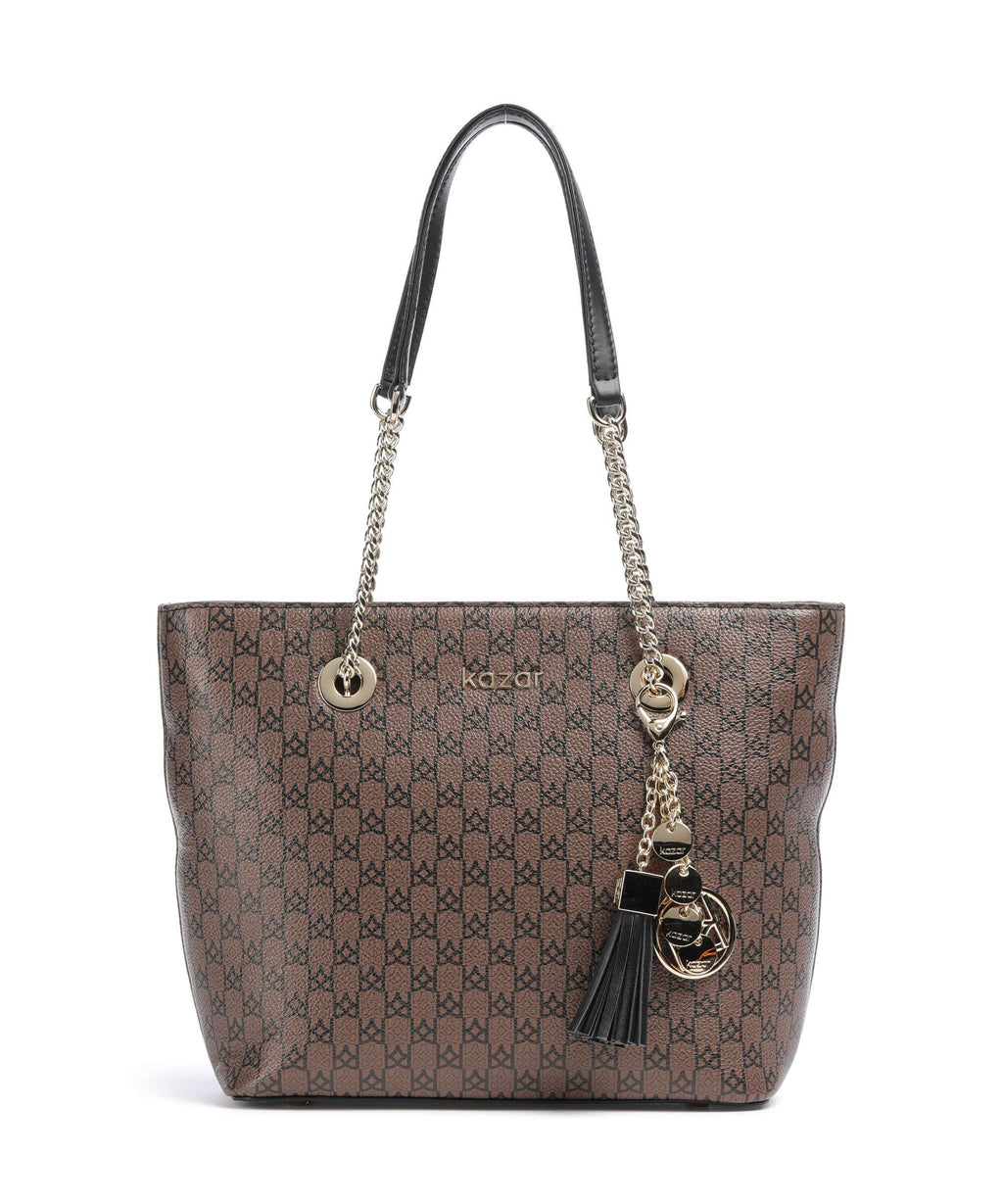 Kazar Jasmine Tote bag brown