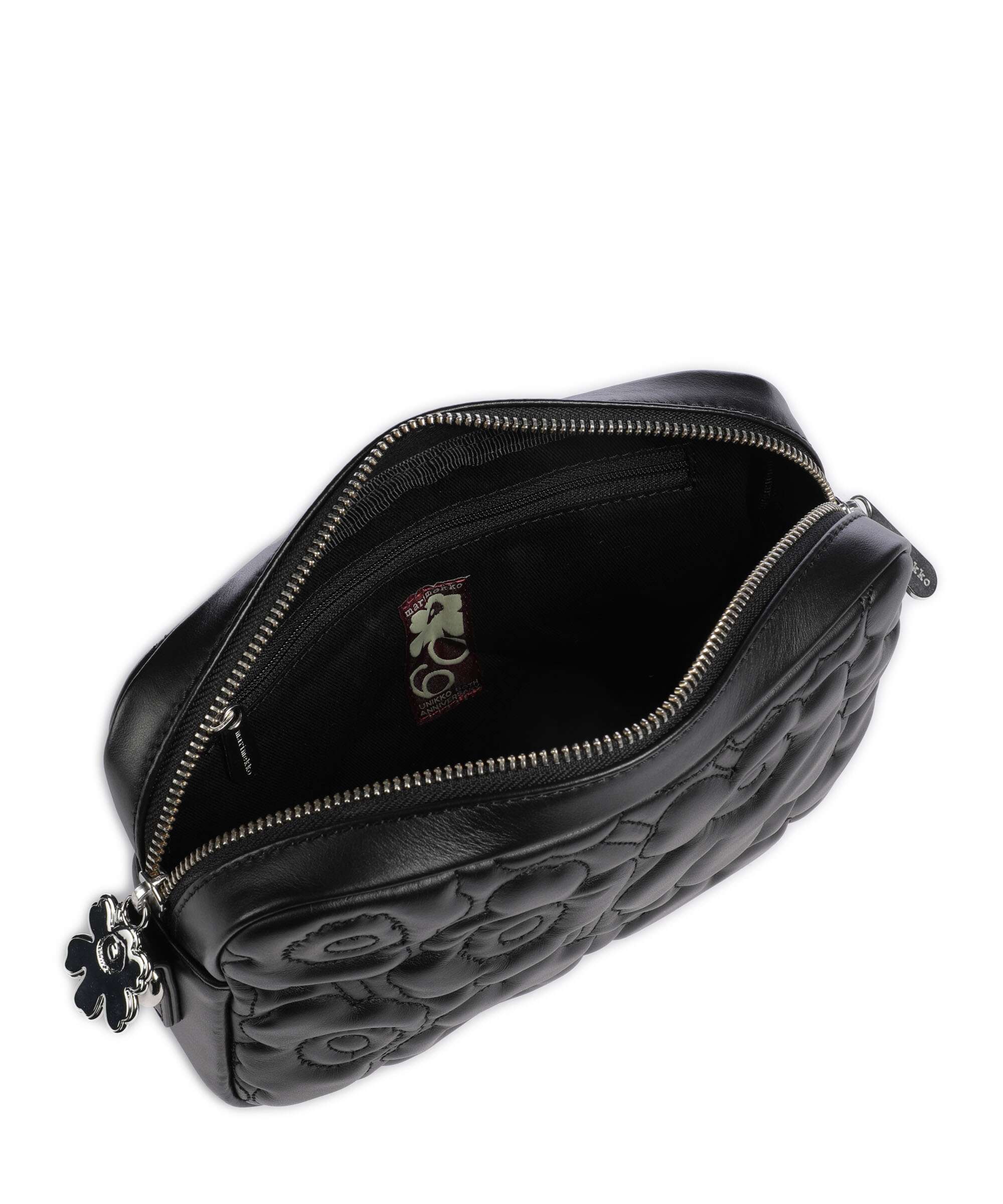 Marimekko Gratha Soft Unikko Crossbody bag black