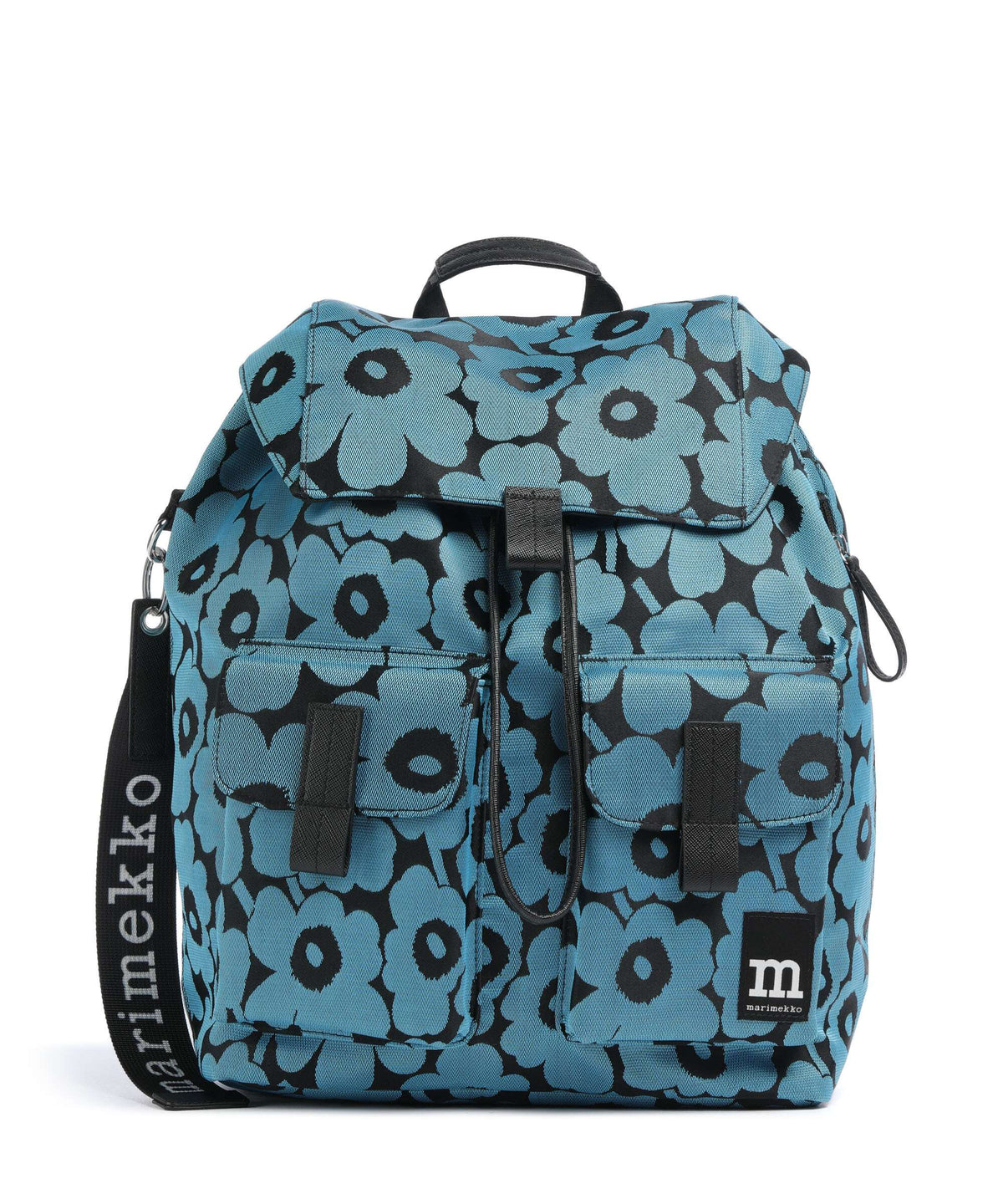 Marimekko Unikko Everything L Backpack blue/black