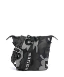 Marimekko Unikko Carry All Borsa a tracolla grey/dark grey/black