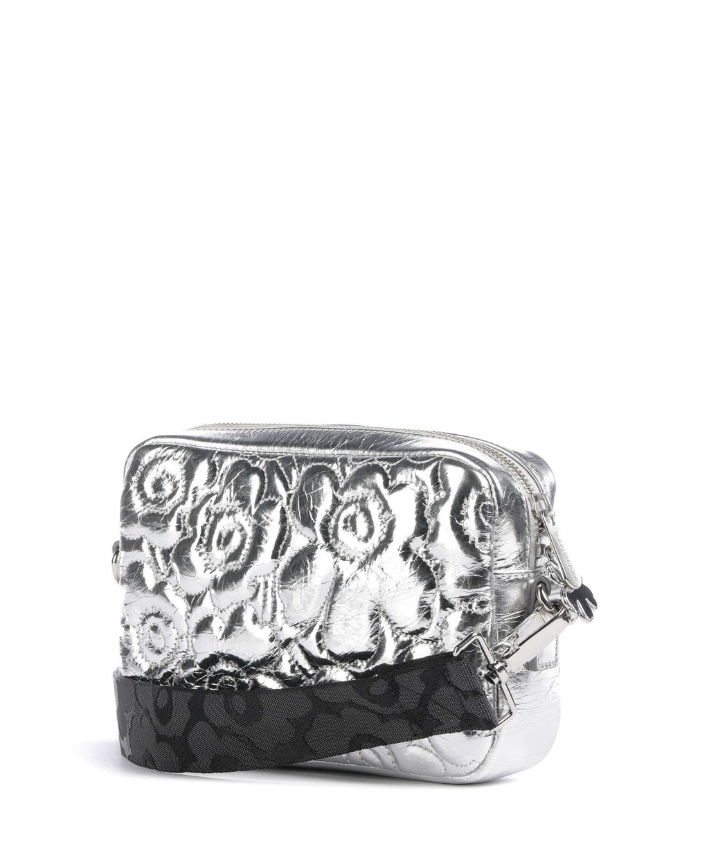 Marimekko Gratha Soft Unikko Crossbody bag silver