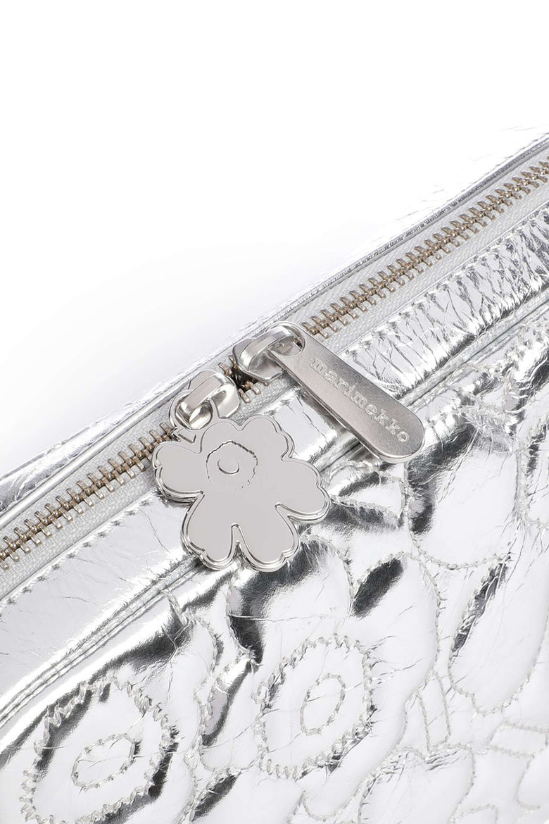 Marimekko Gratha Soft Unikko Crossbody bag silver
