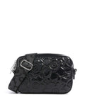 Marimekko Gratha Soft Unikko Crossbody bag shiny black