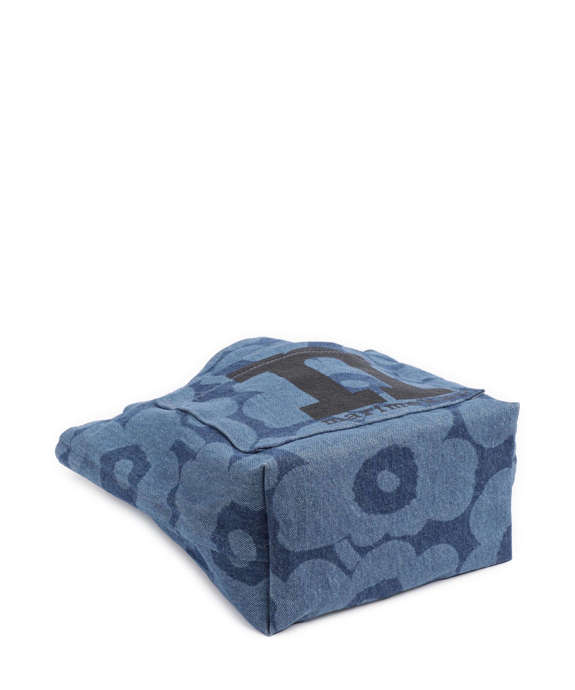 Marimekko Mono Unikko Mini Handbag mid indigo