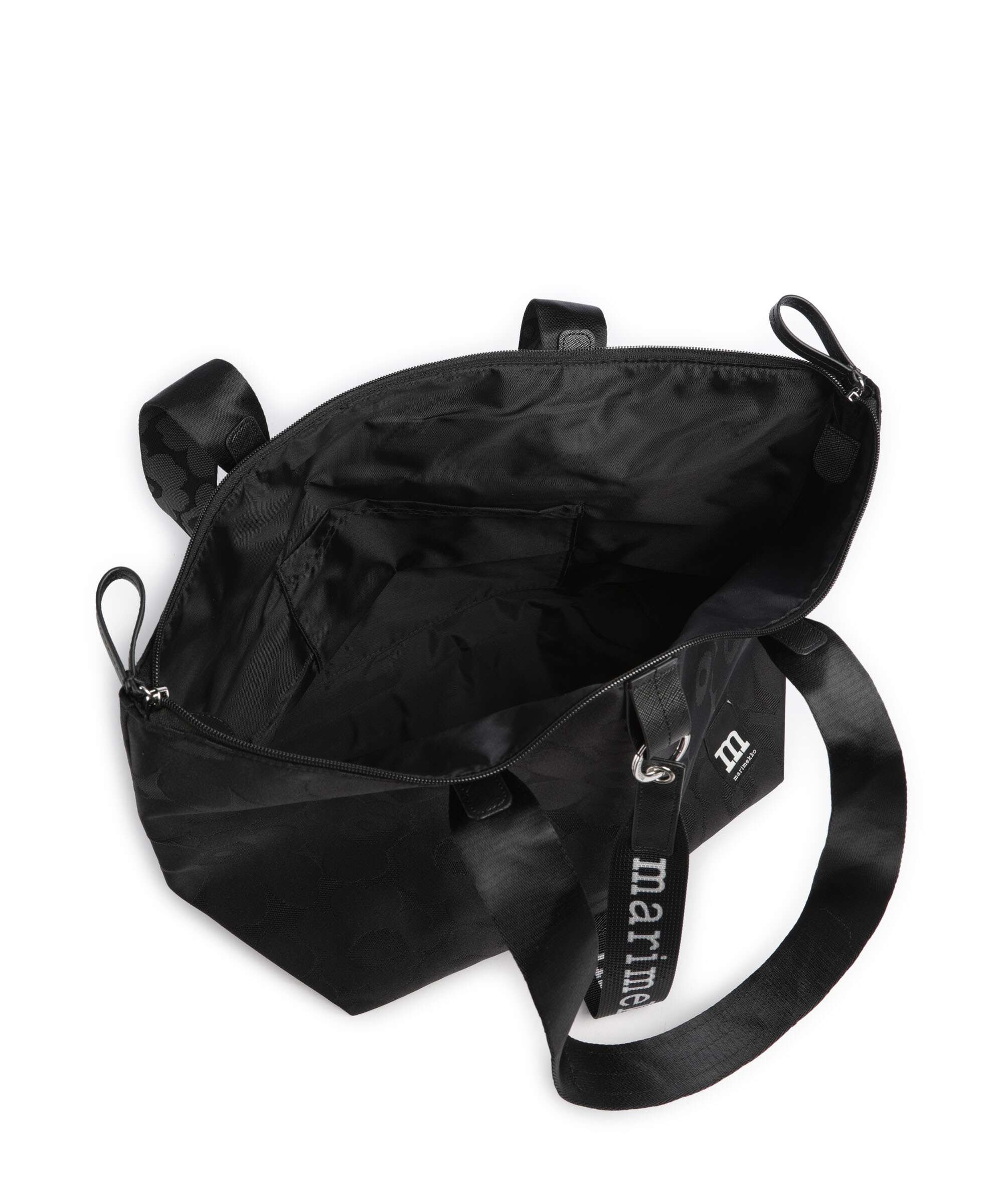 Marimekko All Day Unikko Tote bag black