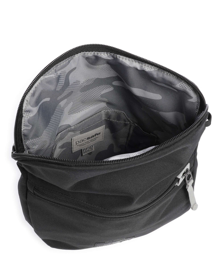 Pacsafe Go Saddle Crossbody bag jet black