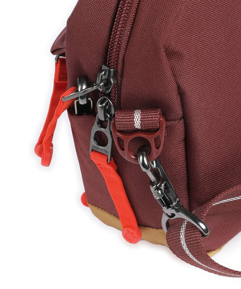 Pacsafe Go Crossbody bag garnet red