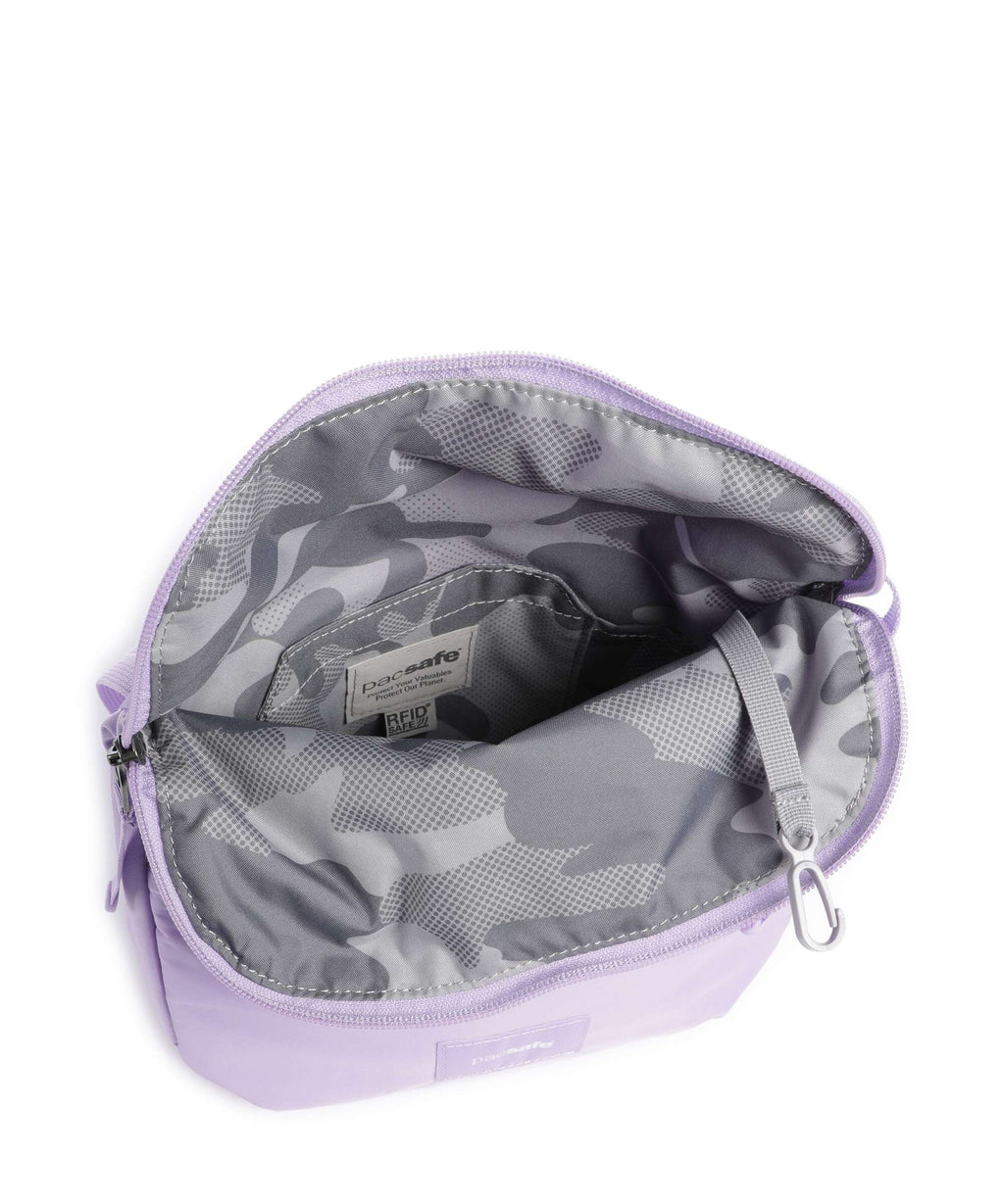 Pacsafe Go Saddle Crossbody bag lavender