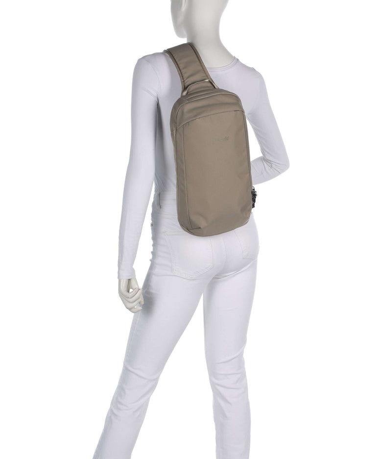 Pacsafe V Sling bag beige