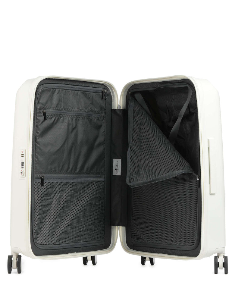 Echolac Panda M Spinner (4 wheels) ivory/white