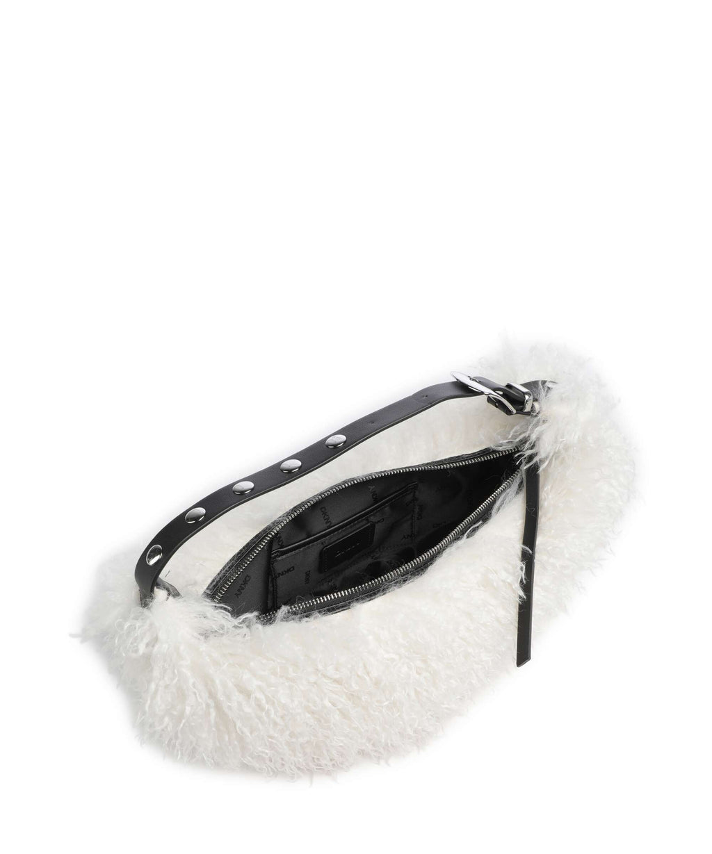 DKNY Ranna Small Hobo bag natural/black
