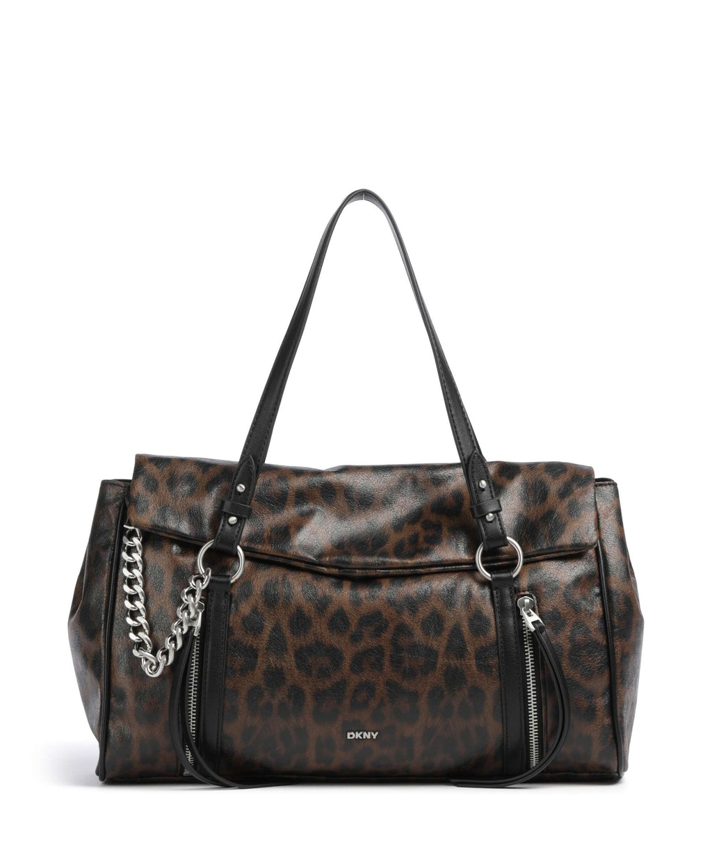 DKNY Skye Medium Tote bag leopard