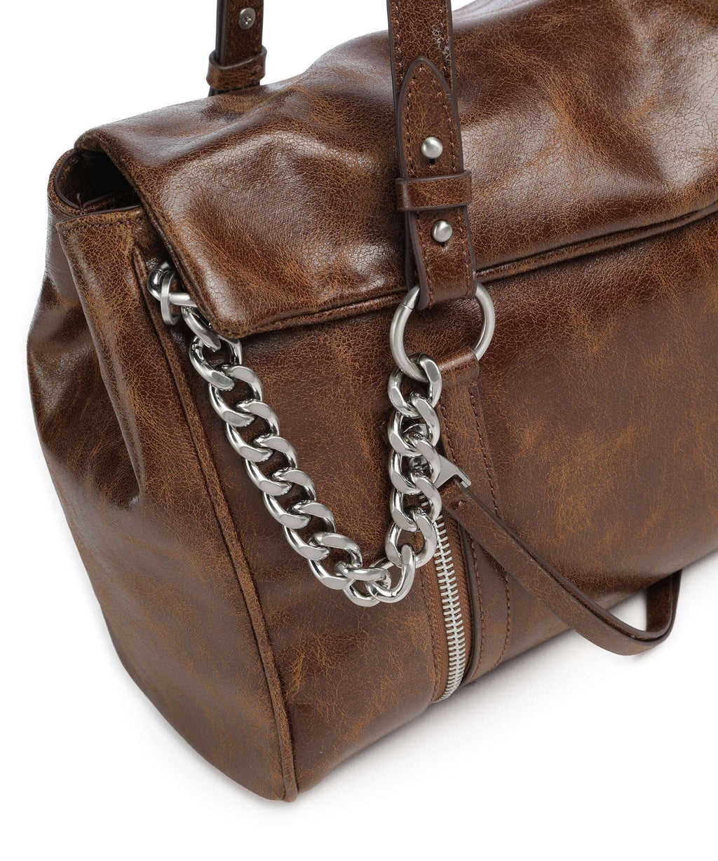 DKNY Skye Medium Shoulder bag walnut