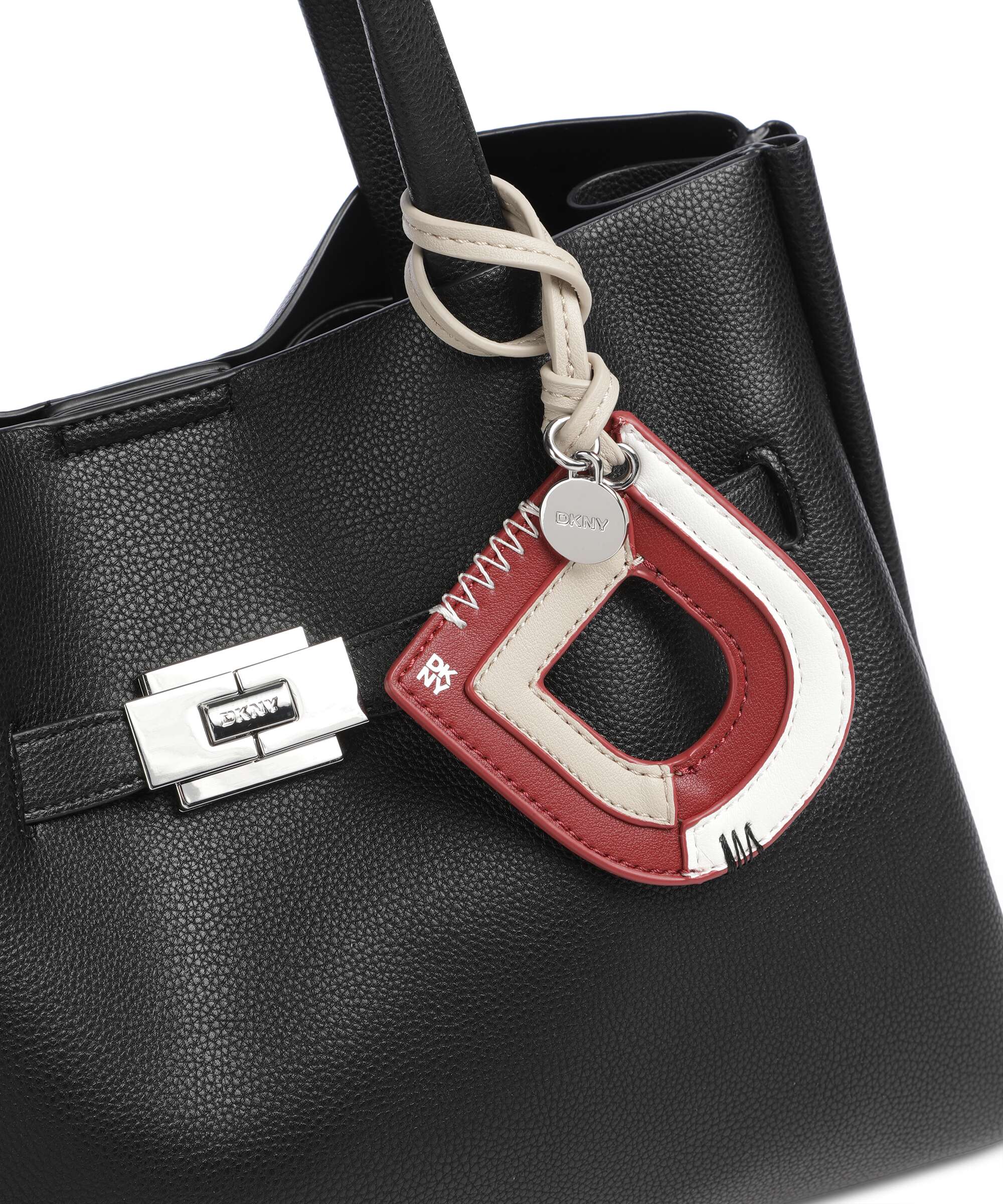 DKNY Bryar Large Handbag black/silver