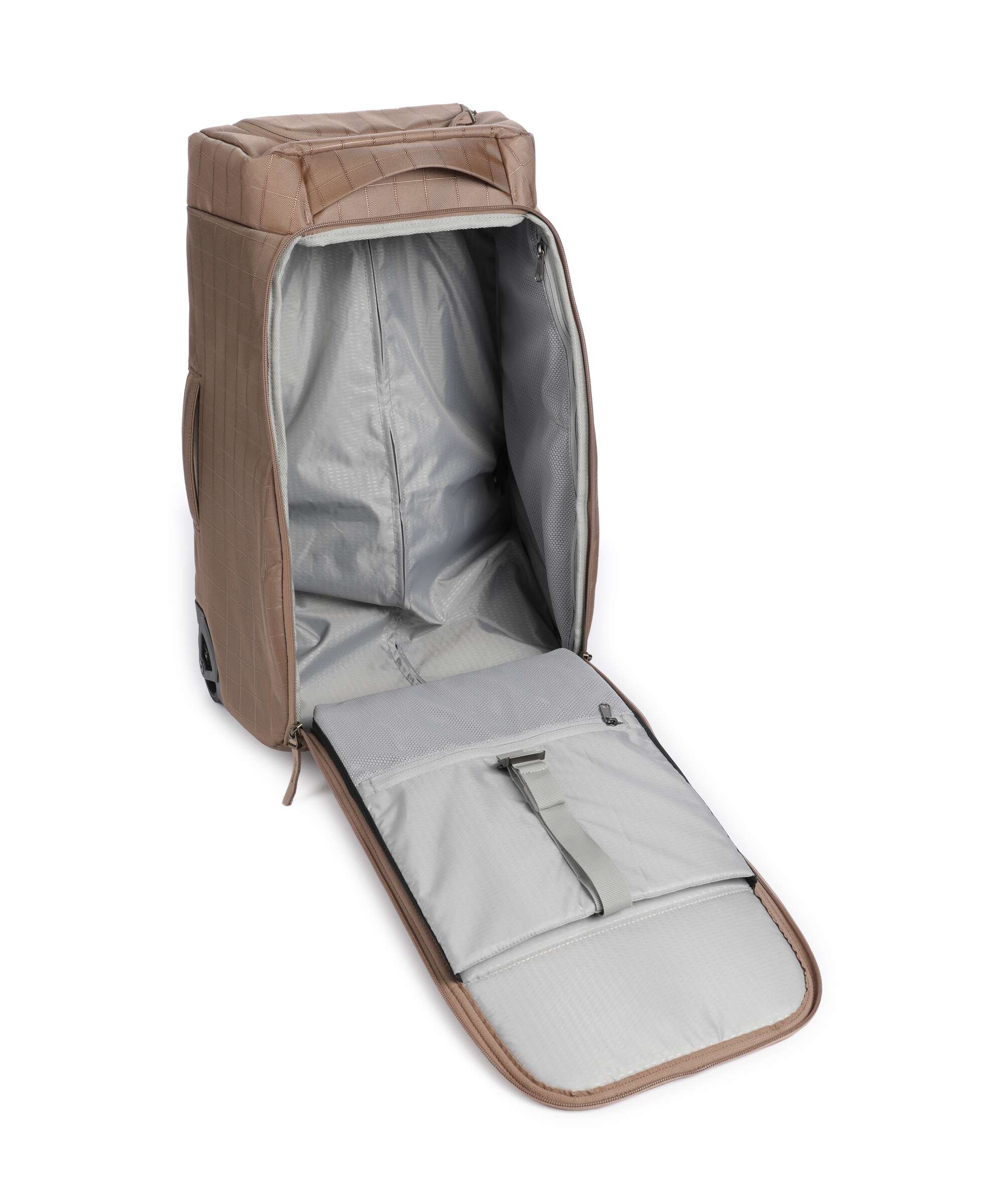 Db Hugger 40 Travel bag with wheels affogato brown