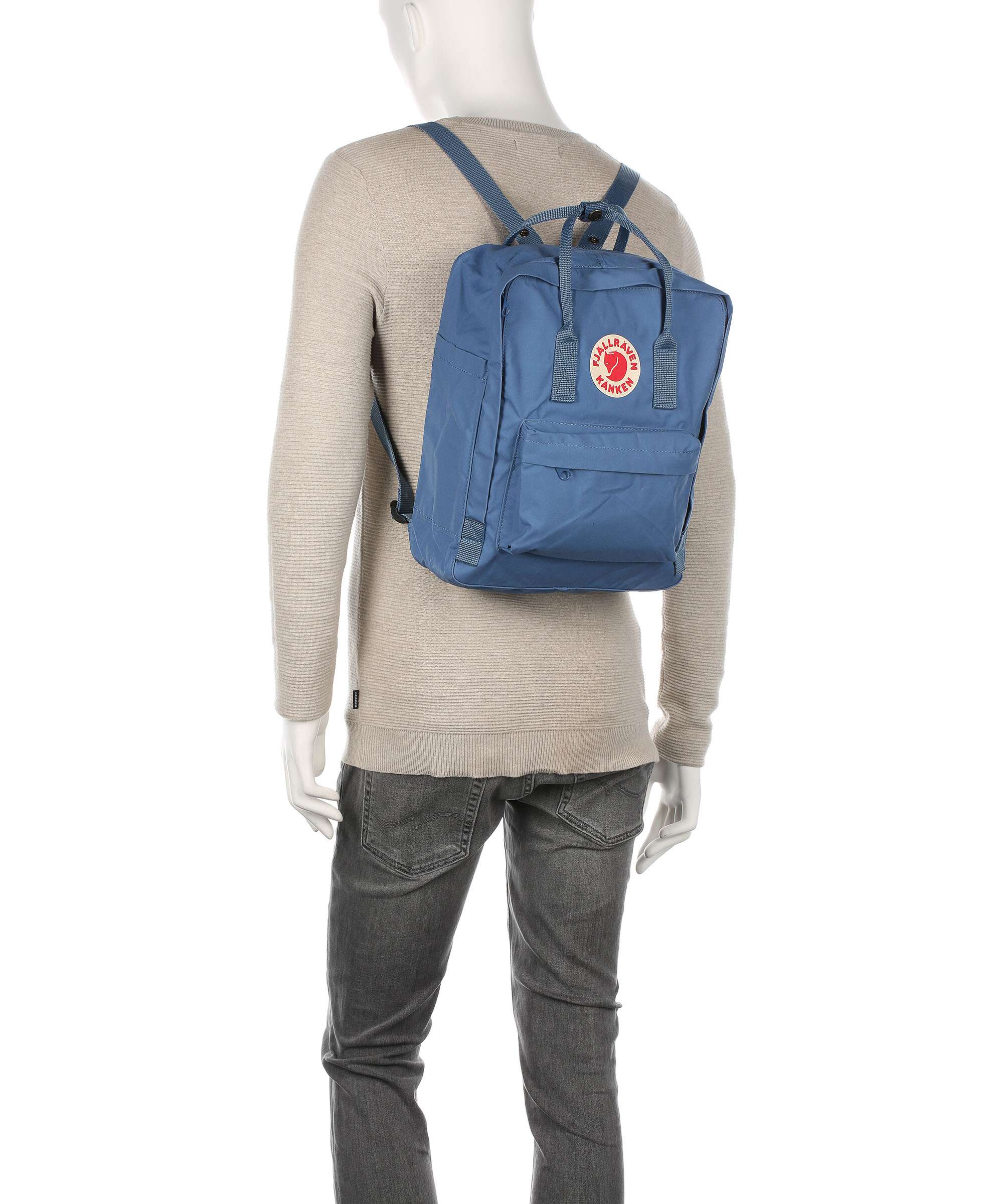 Fjällräven Kånken Backpack sky blue/light oak