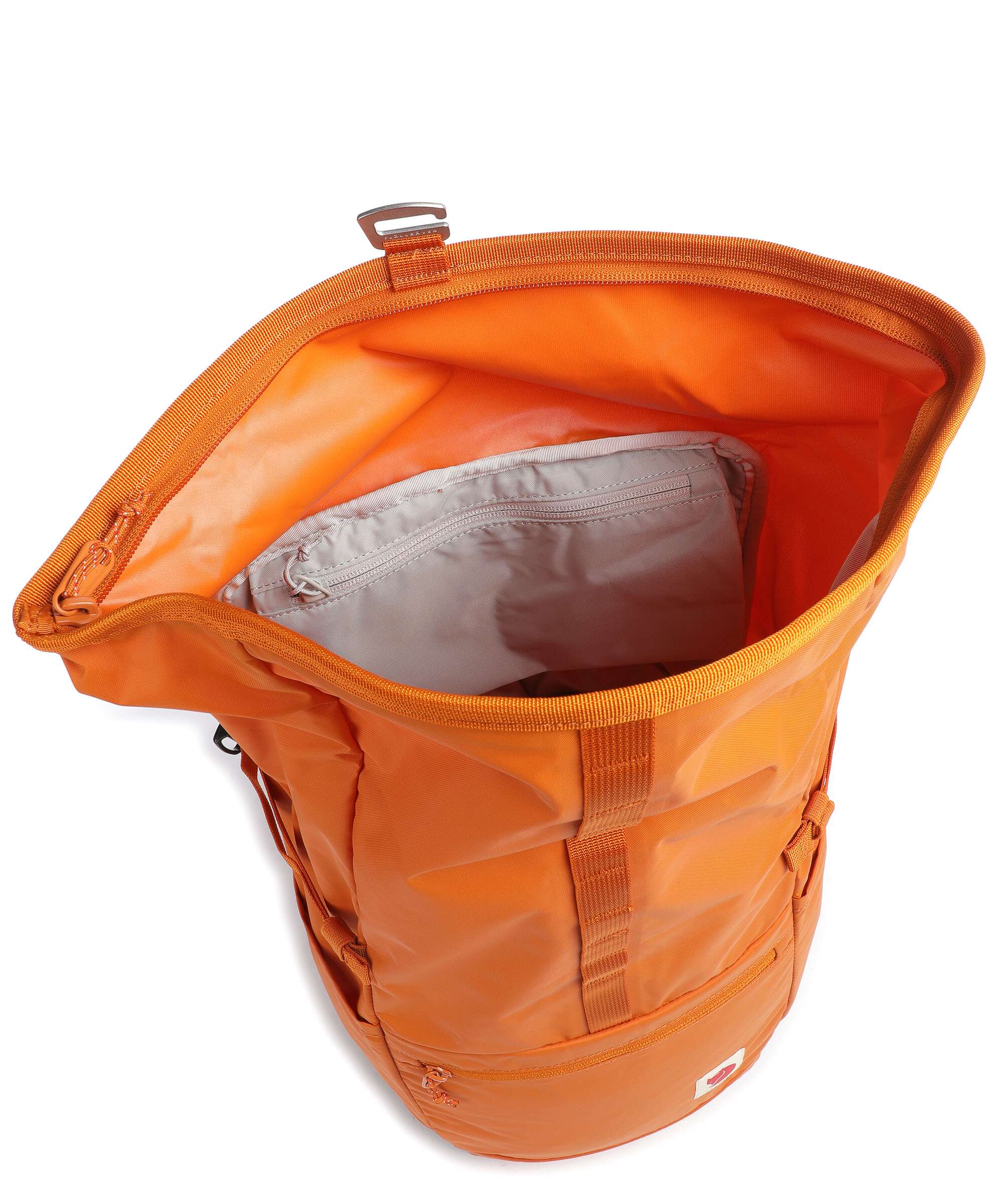 Fjällräven High Coast 24 Rolltop backpack sunset orange