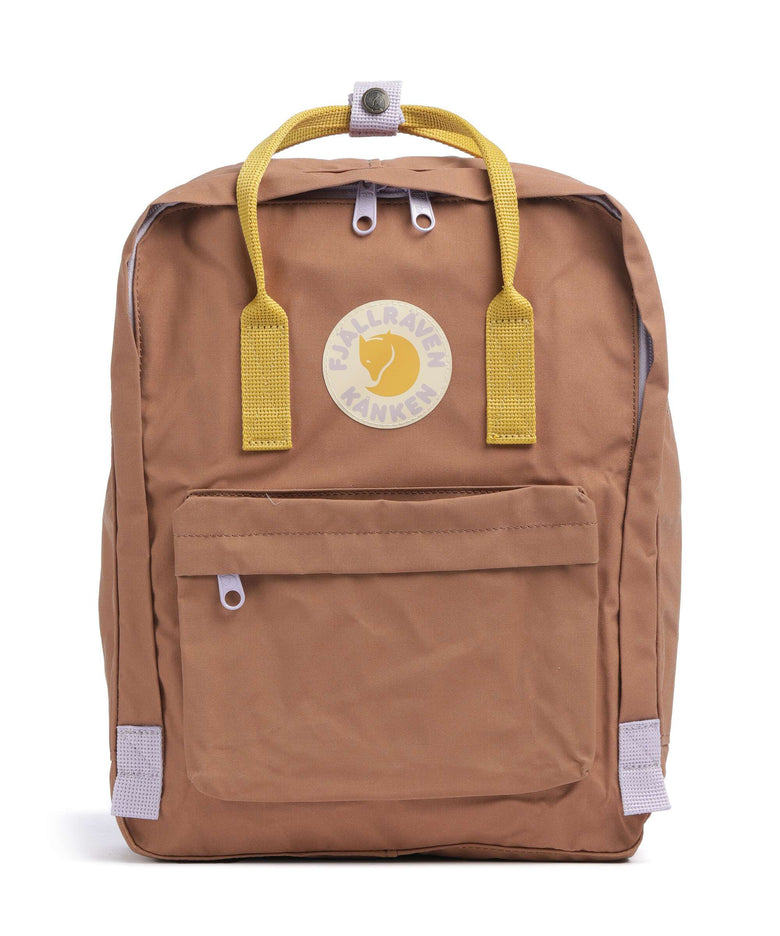 Fjällräven Kånken Koncept Backpack khaki dust/kantarell