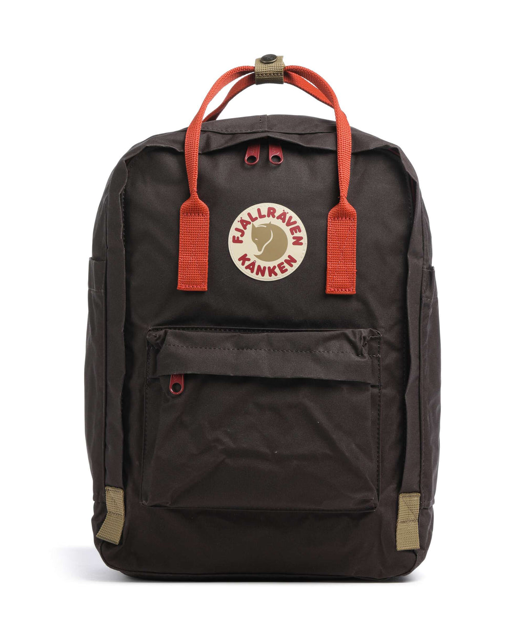 Fjällräven Kånken Laptop 15" Laptop bag black oak/rowan red