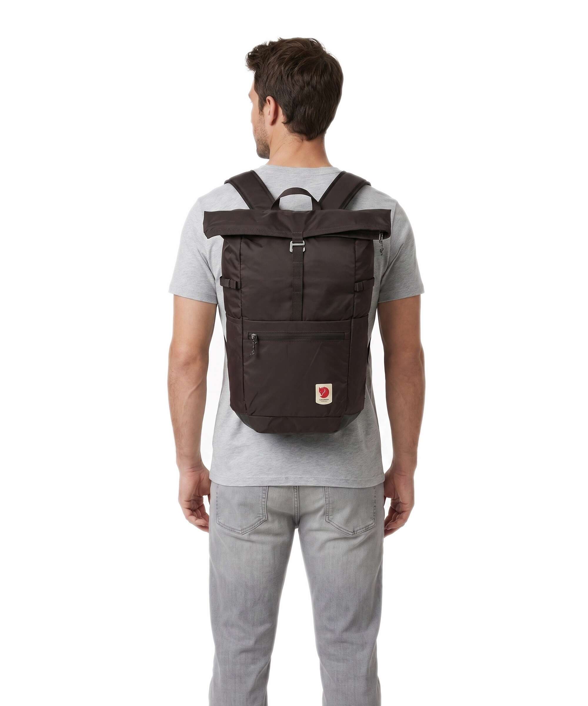 Fjällräven High Coast 24 Rolltop backpack black oak