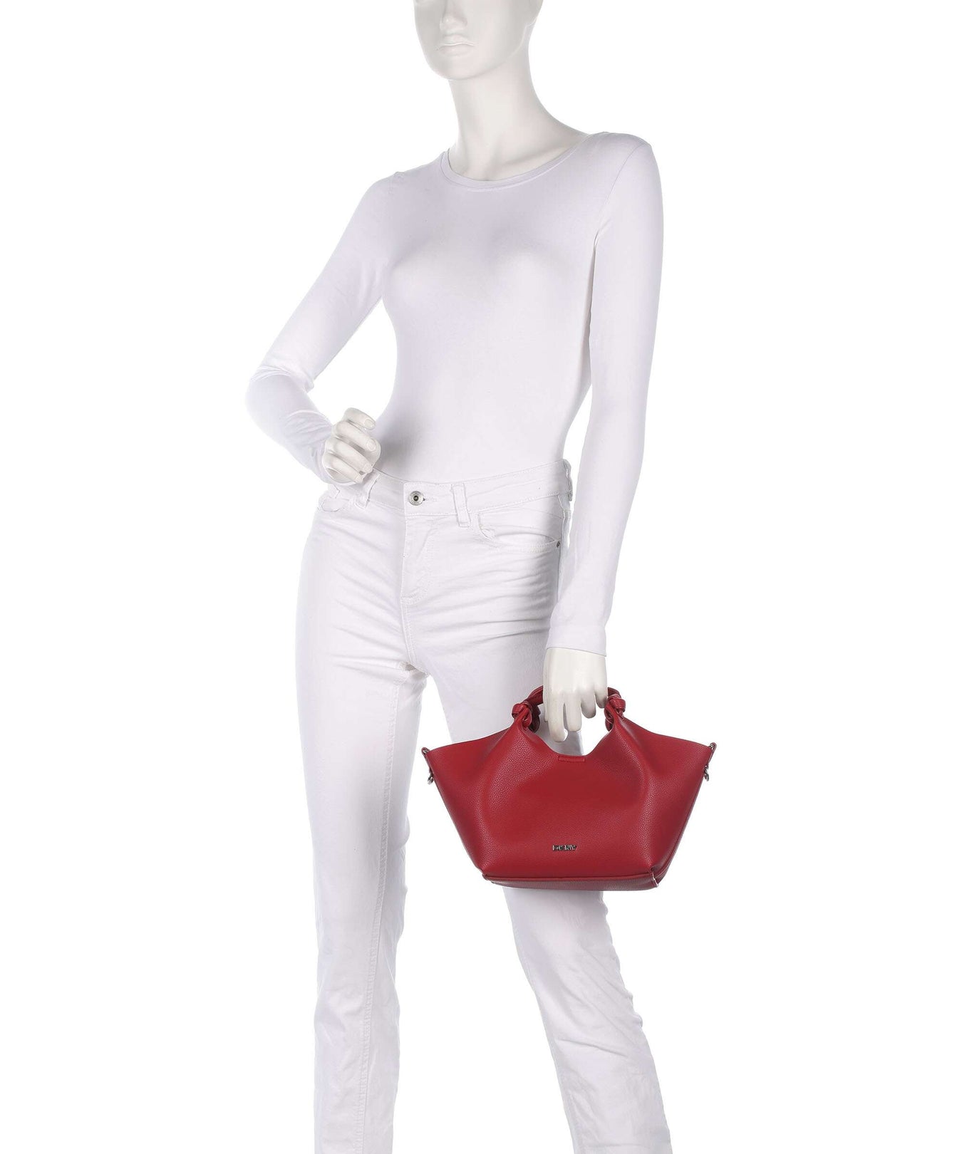 DKNY Paula Commuter Small Handbag ruby red