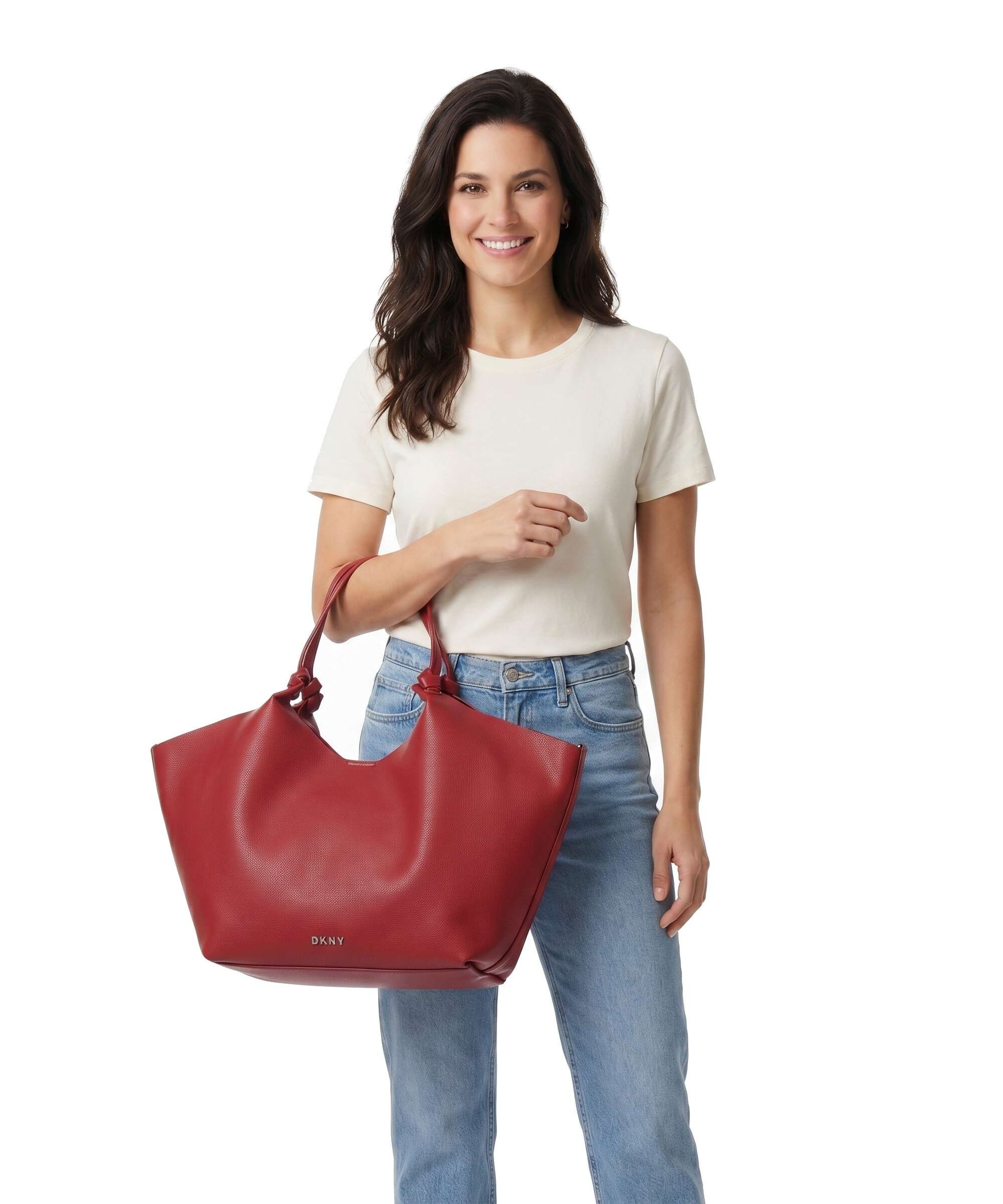 DKNY Paula Large Tote bag ruby red