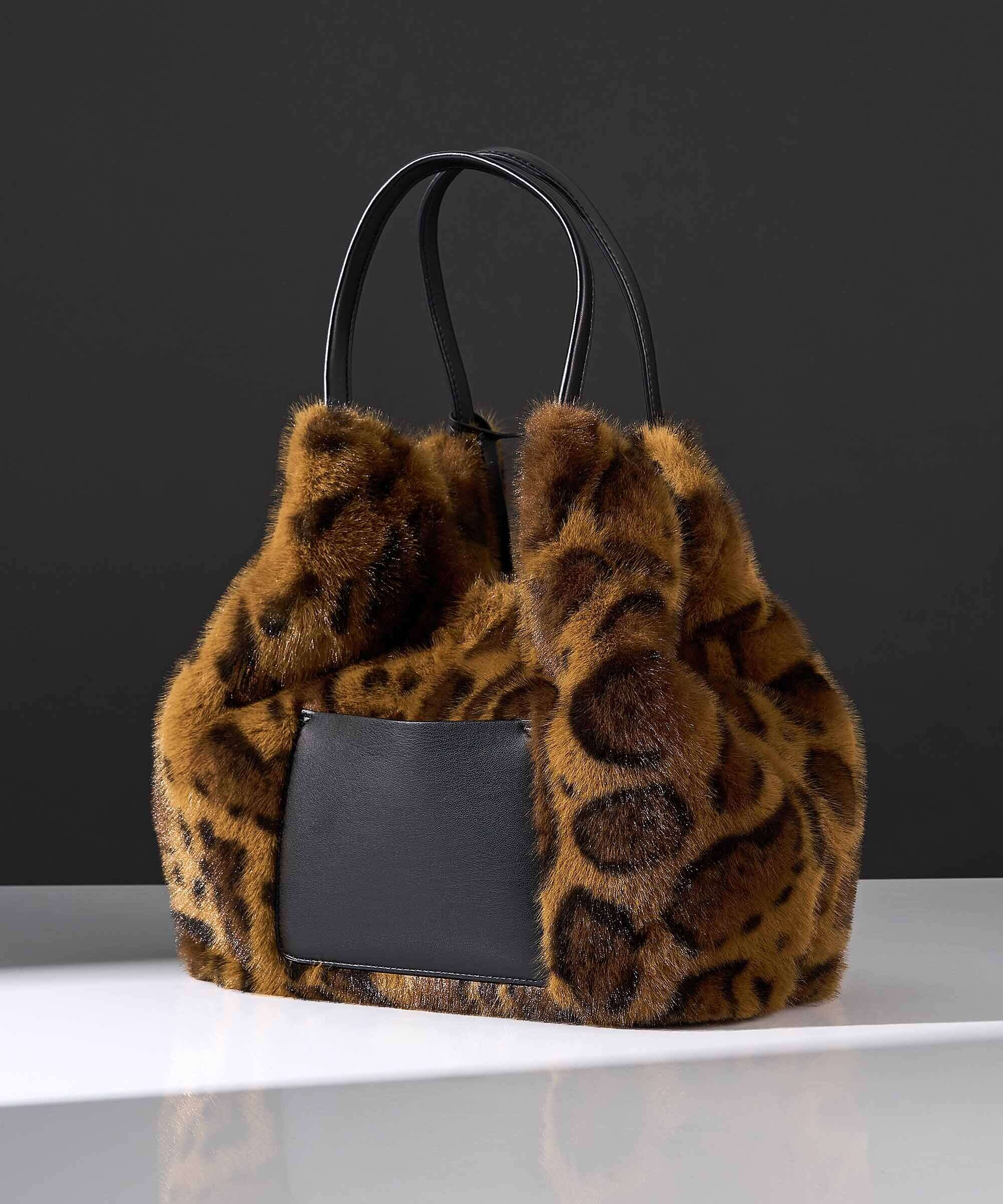 DKNY Paula Commuter Medium Tote bag leopard