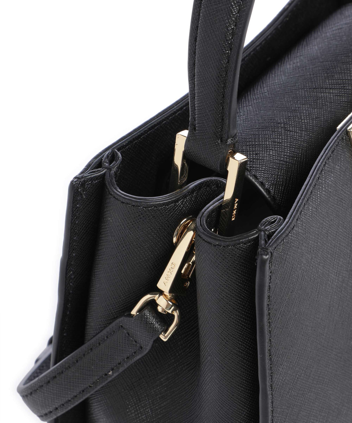DKNY Foster Small Handbag black/gold