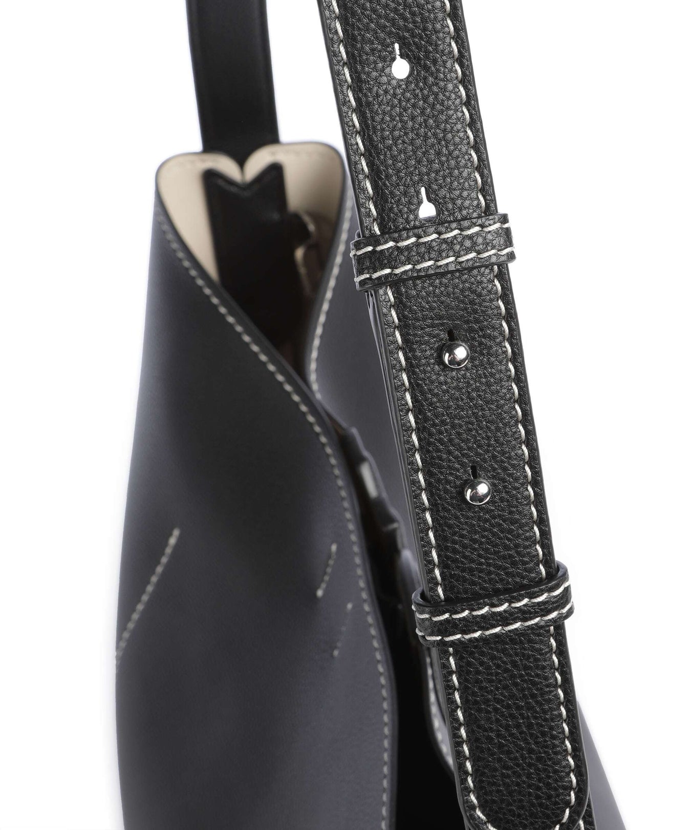 DKNY Nicole Hobo bag black/light taupe