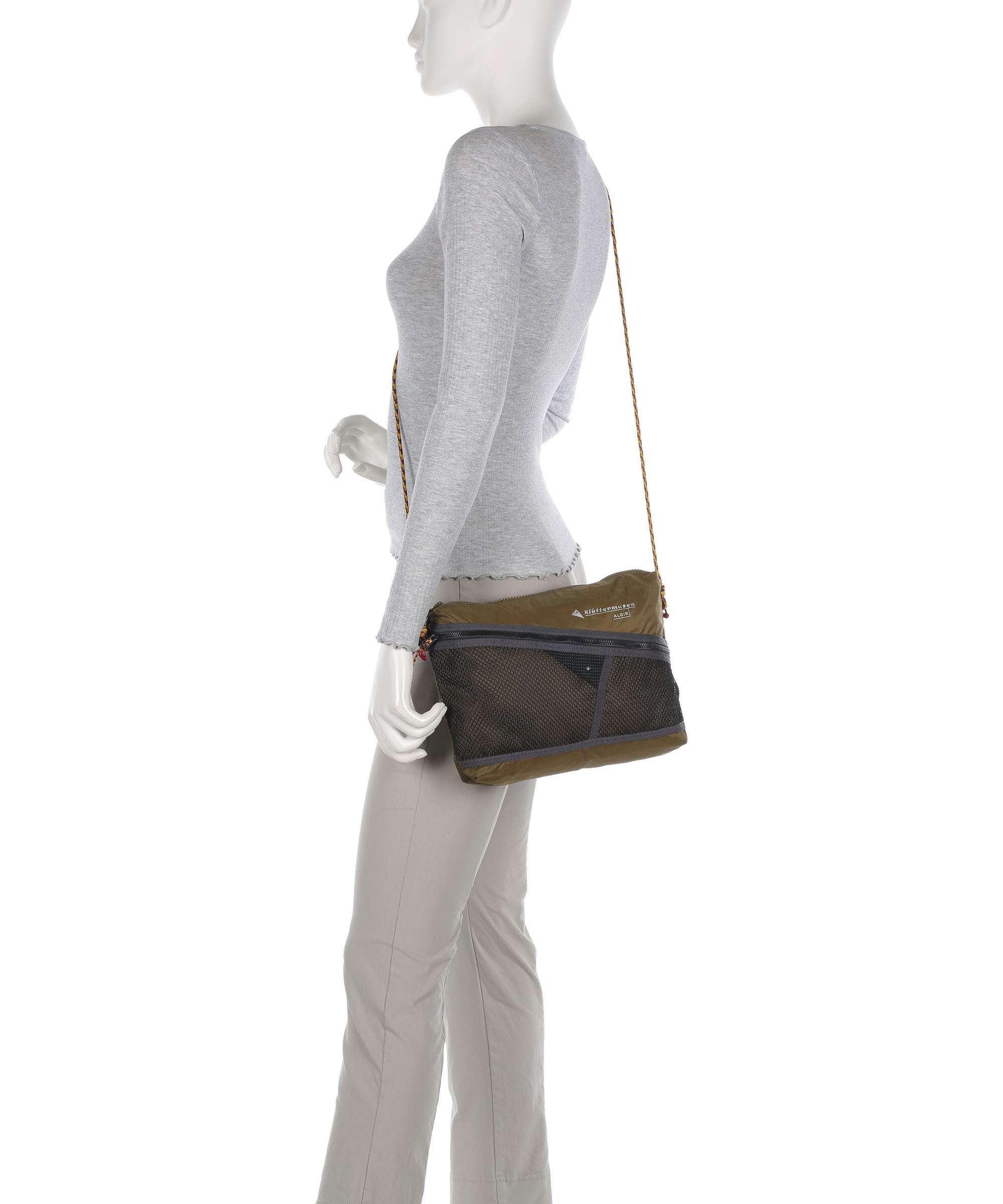 Klättermusen Algir L Crossbody bag olive
