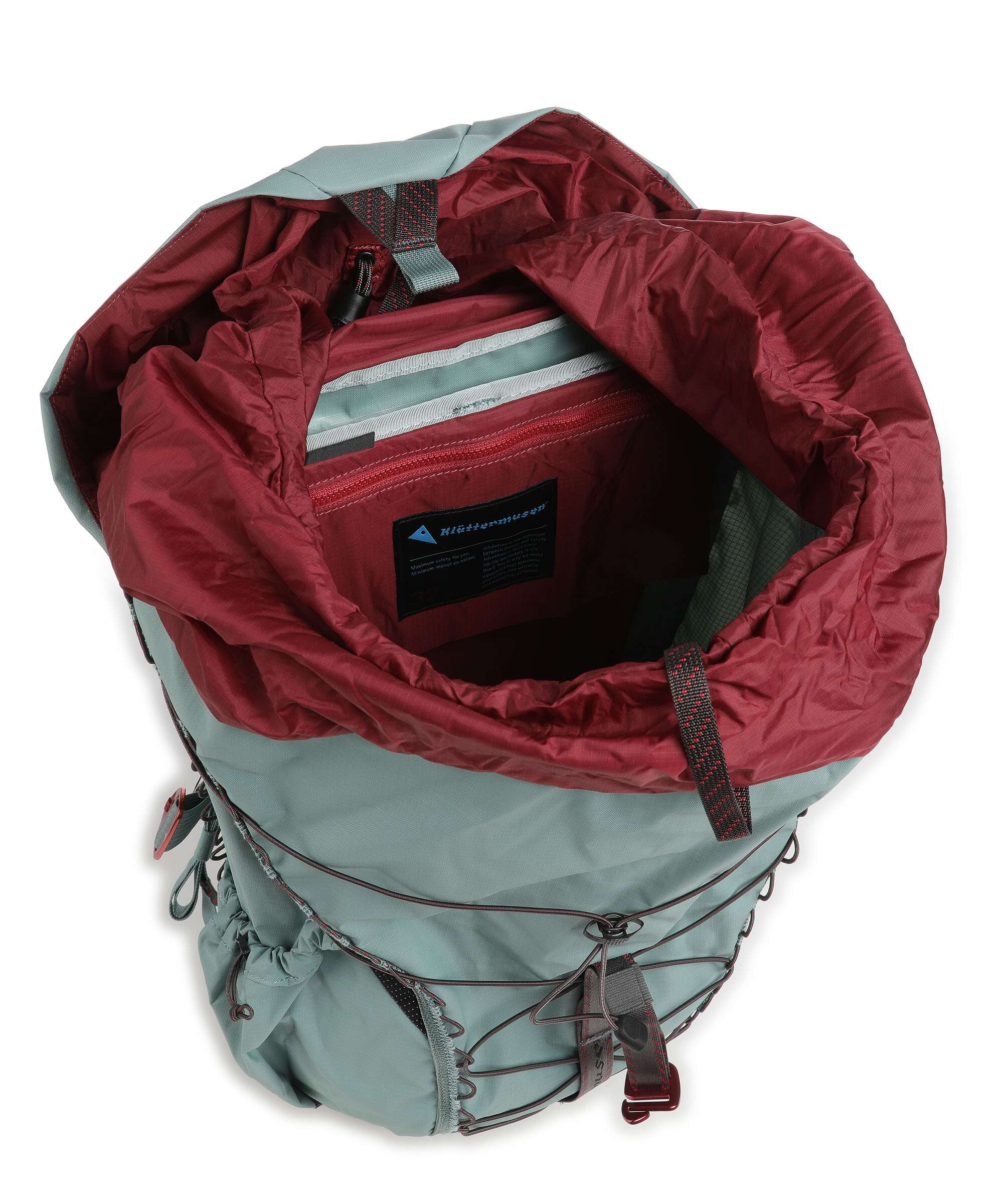 Klättermusen Brimer 32 Hiking backpack jade green