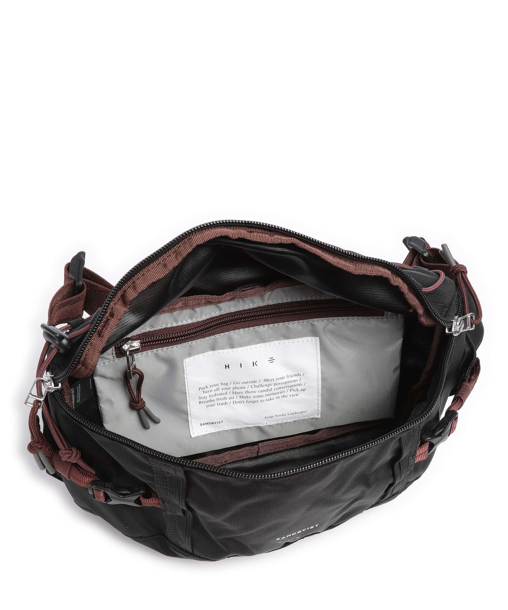 Sandqvist Hike Allterrain Belt bag black