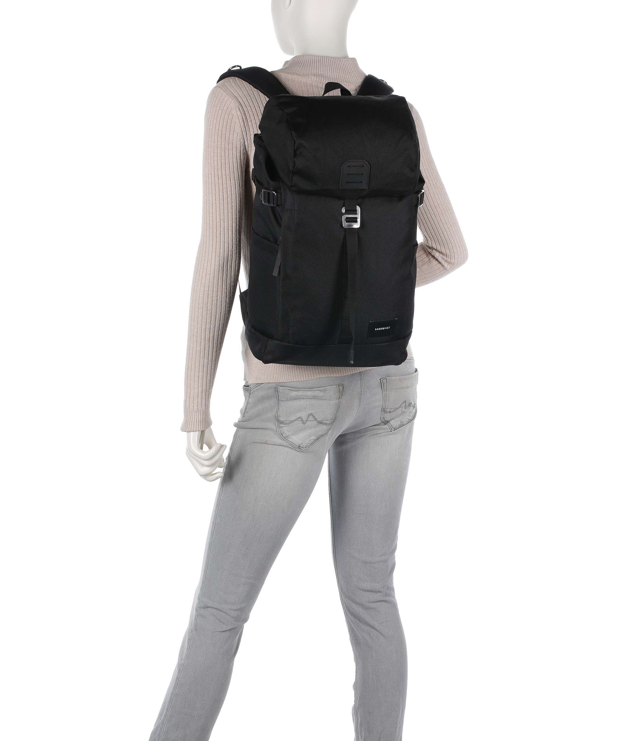 Sandqvist Urban Outdoor Jack Backpack black