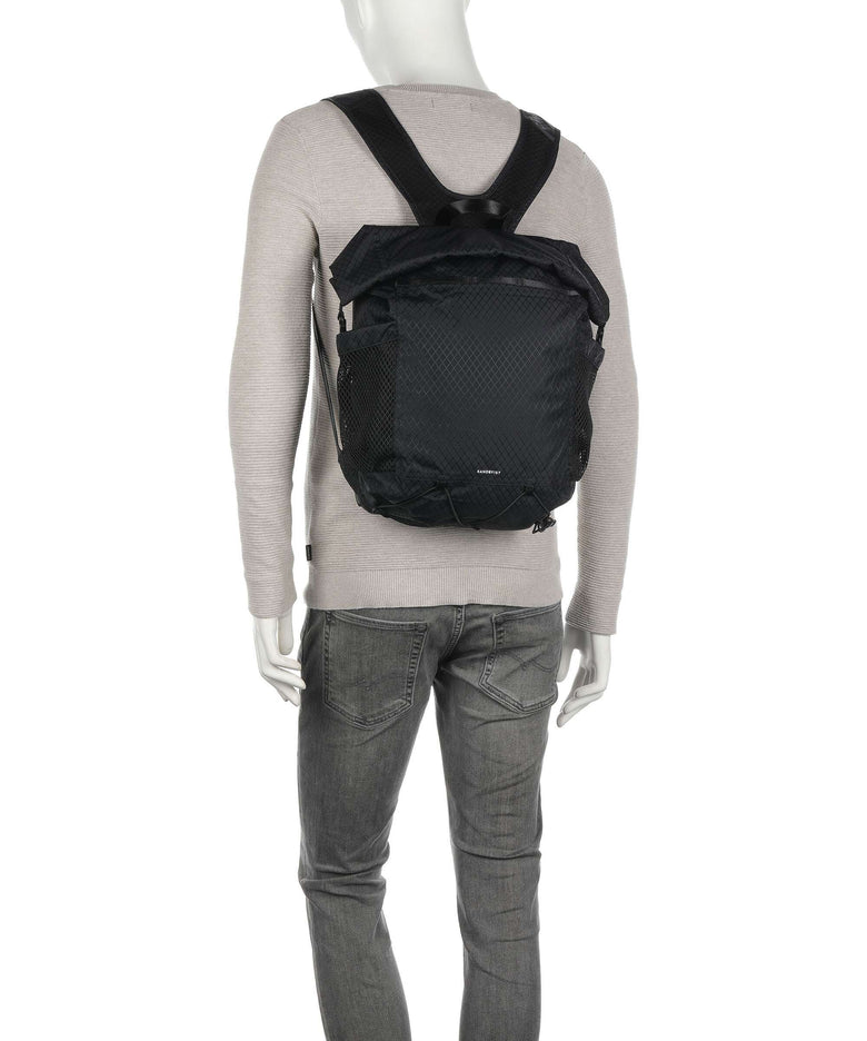 Sandqvist Stream Taped Nils Rolltop backpack dawn green