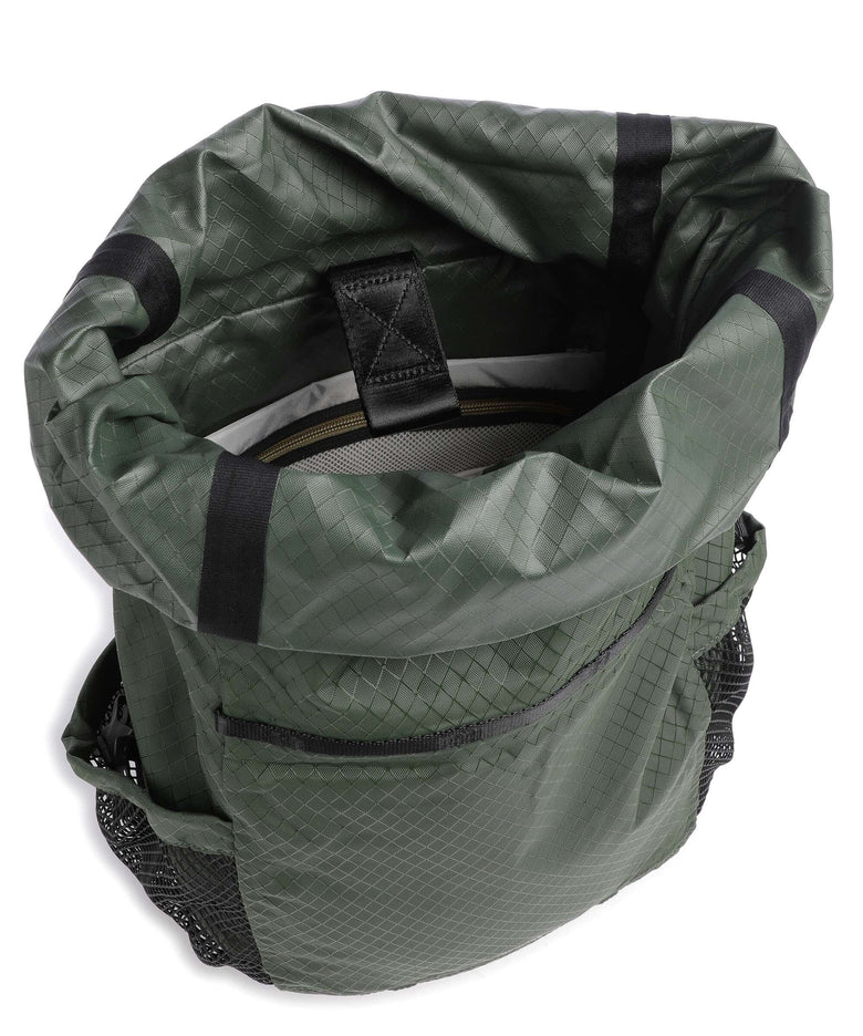 Sandqvist Stream Taped Nils Rolltop backpack dawn green