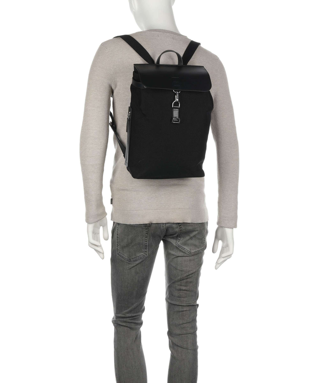 Sandqvist Everyday Originals Alva Metal Hook Backpack black