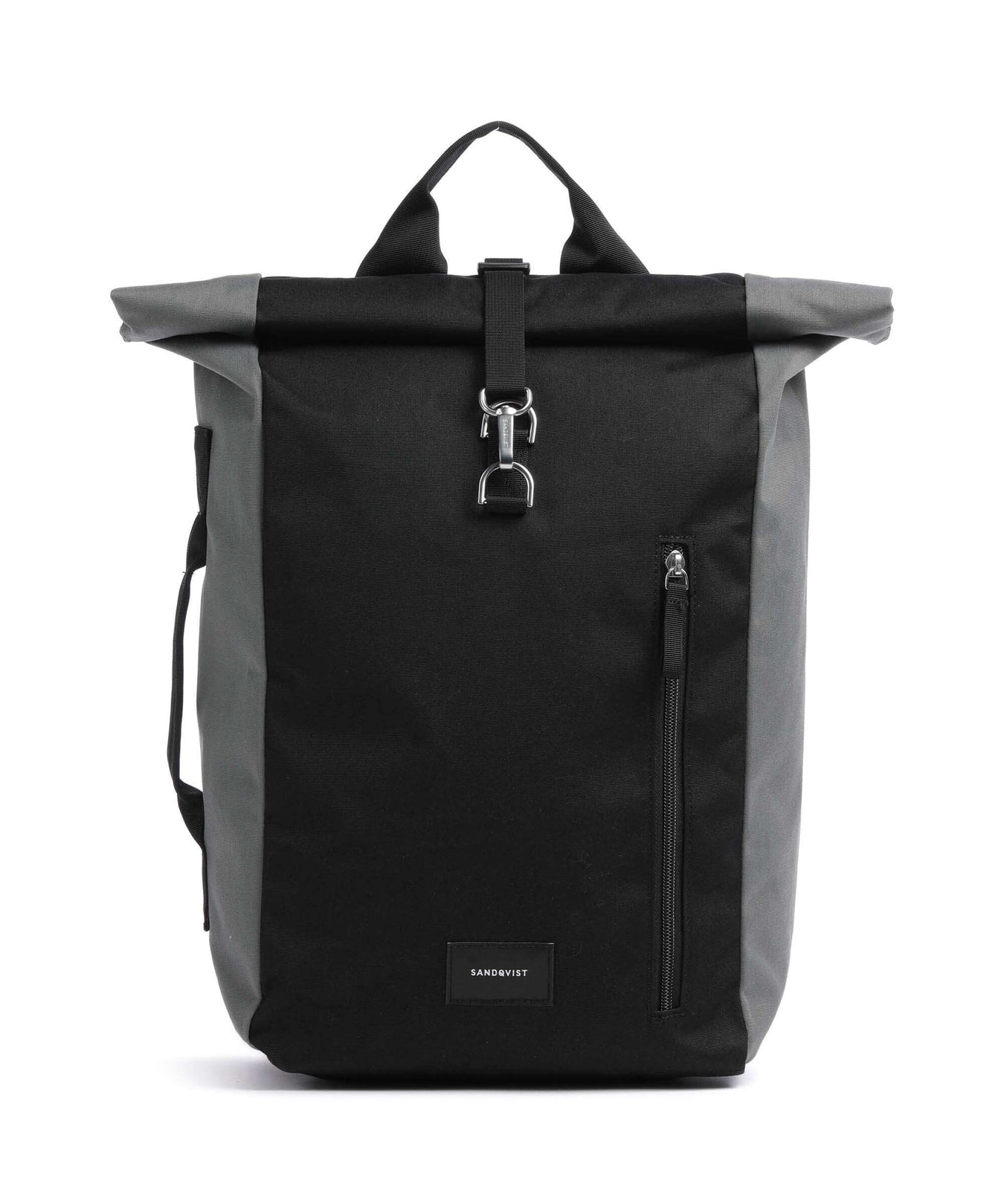 Sandqvist Ground Dante Vegan Rolltop backpack multicolour/black/grey