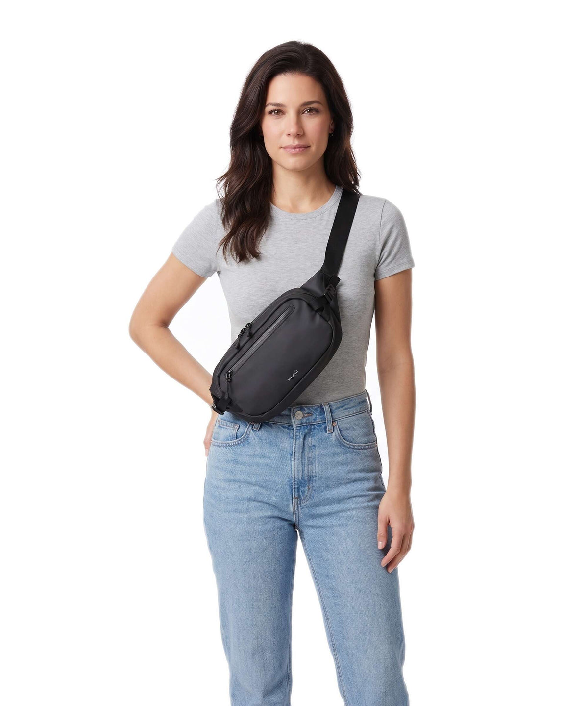 Sandqvist Stream Belt bag black