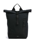 Sandqvist Grid Rolltop backpack black