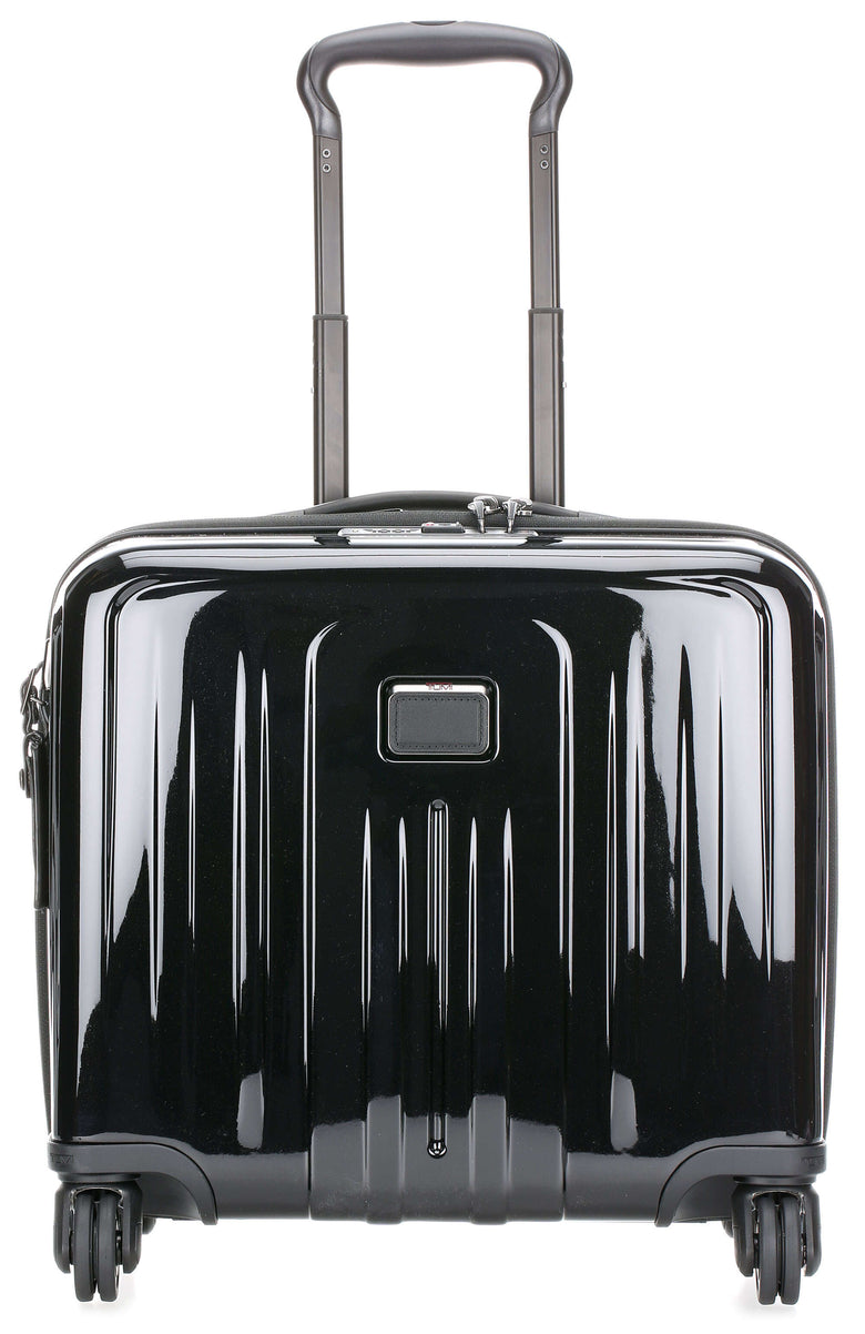 tumi V4 Rolling briefcase black