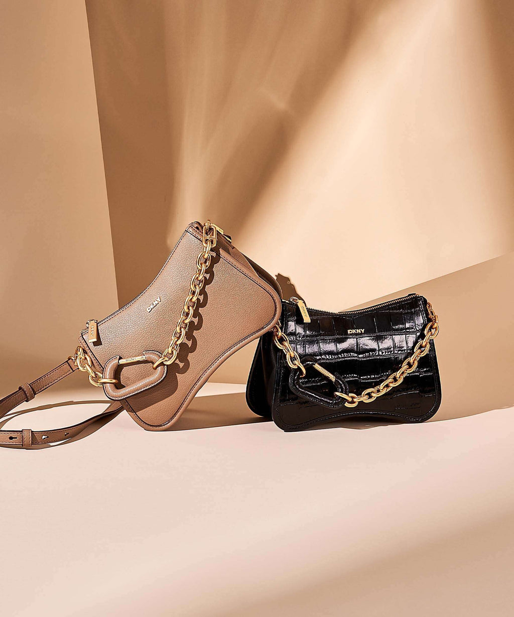 DKNY Adria Crossbody bag shitake