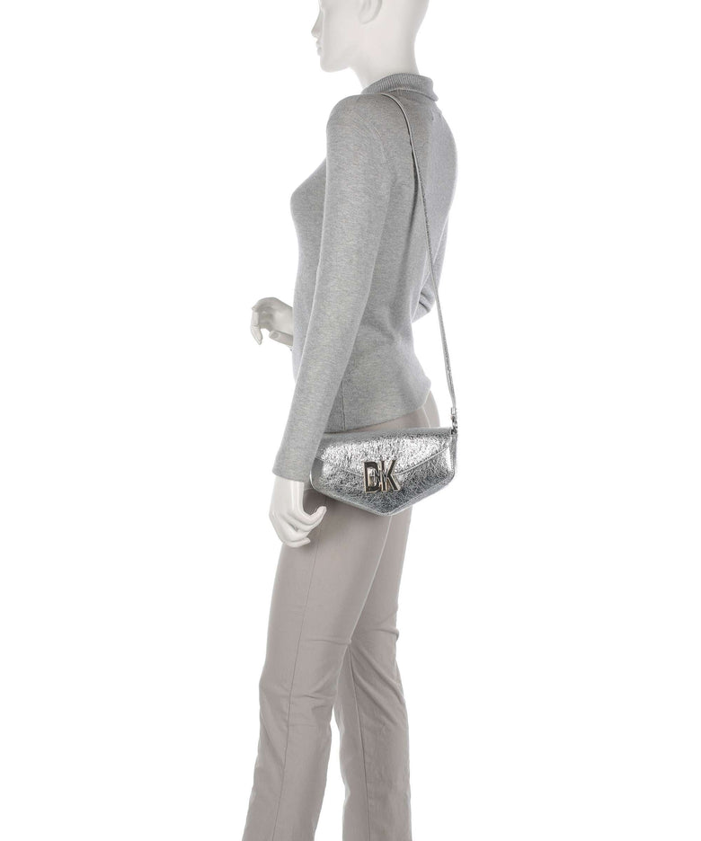 DKNY Milano Downtown Crossbody bag light silver