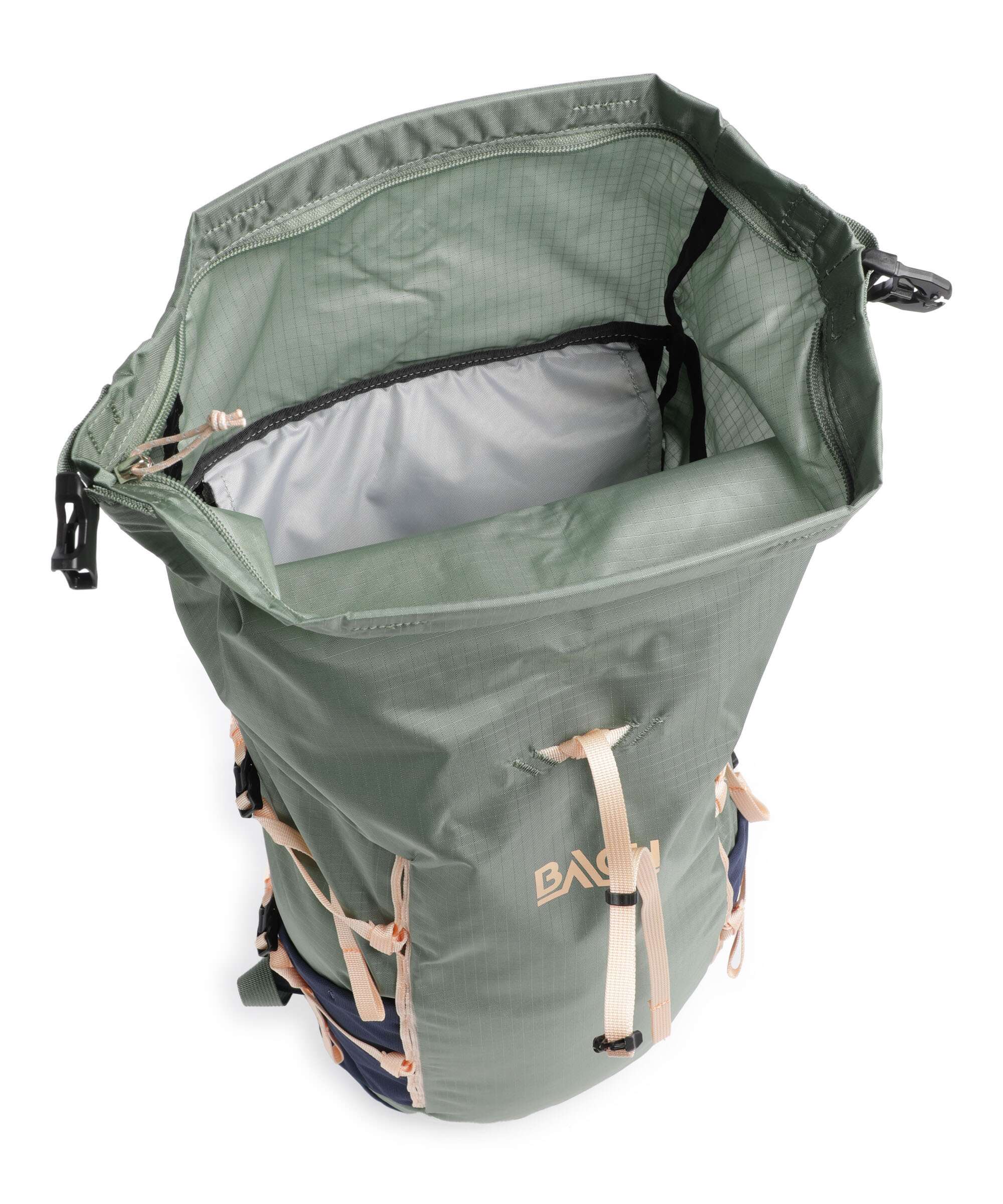 Bach Molecule 15 Hiking backpack sage green/midnight blue