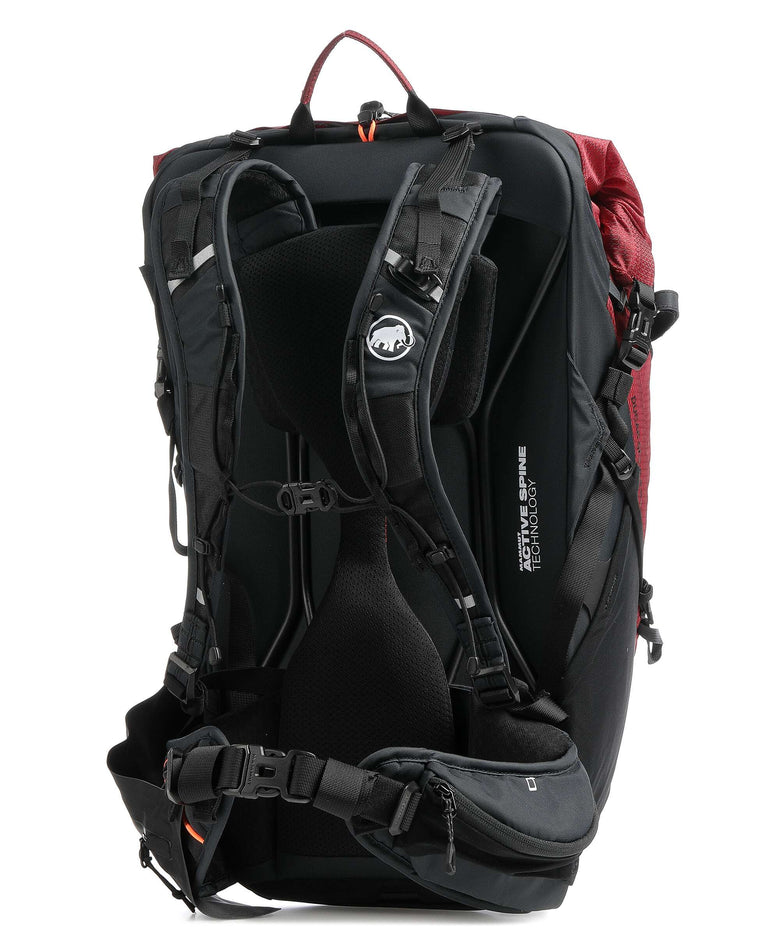 Mammut Ducan Spine 35 W Hiking backpack blood red/black