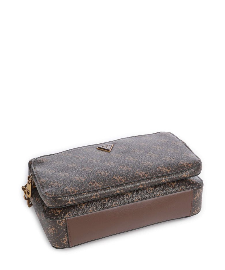 Guess Milano Crossbody bag brown/ochre/burgundy