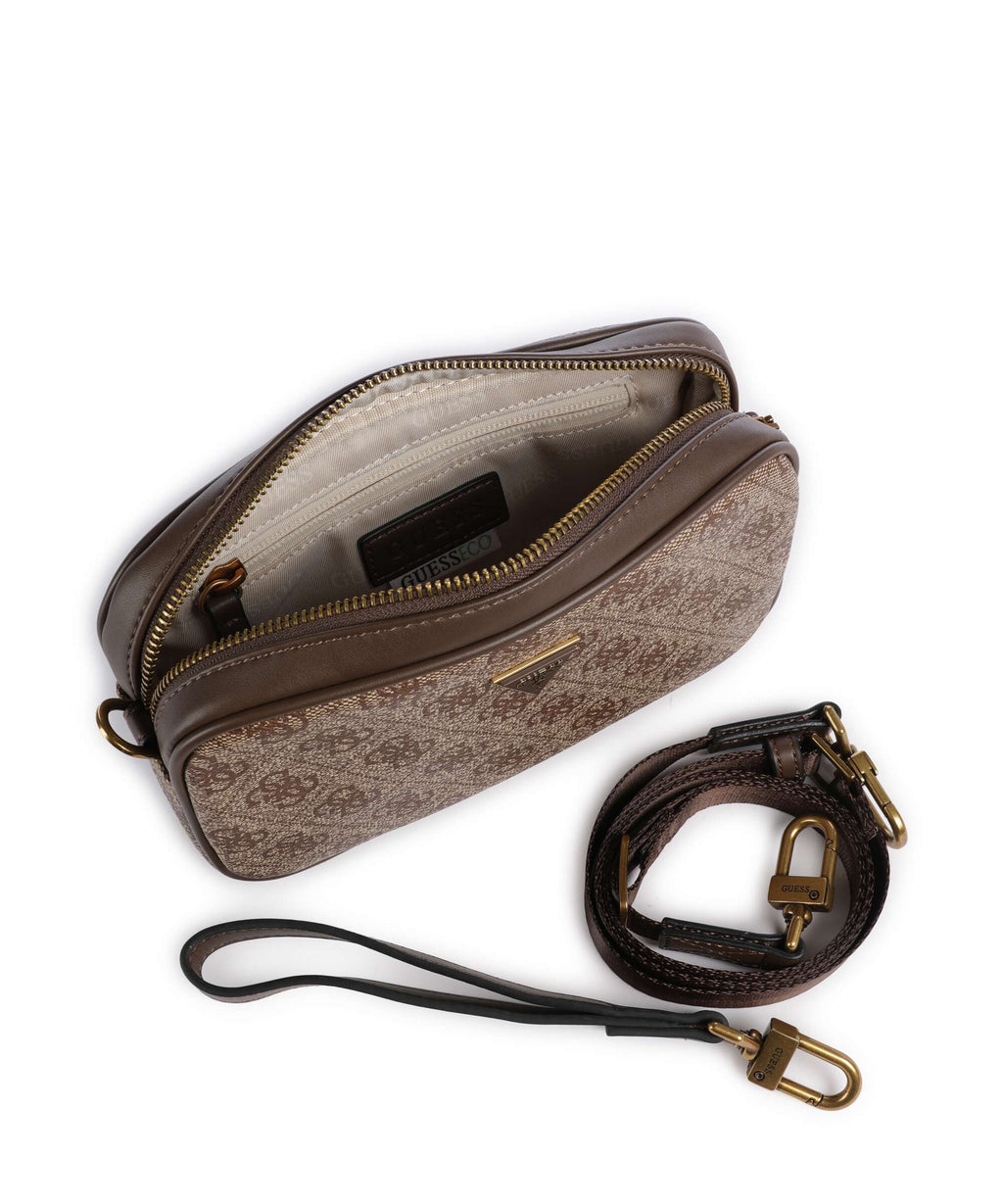 Guess Milano Small Crossbody bag beige/brown